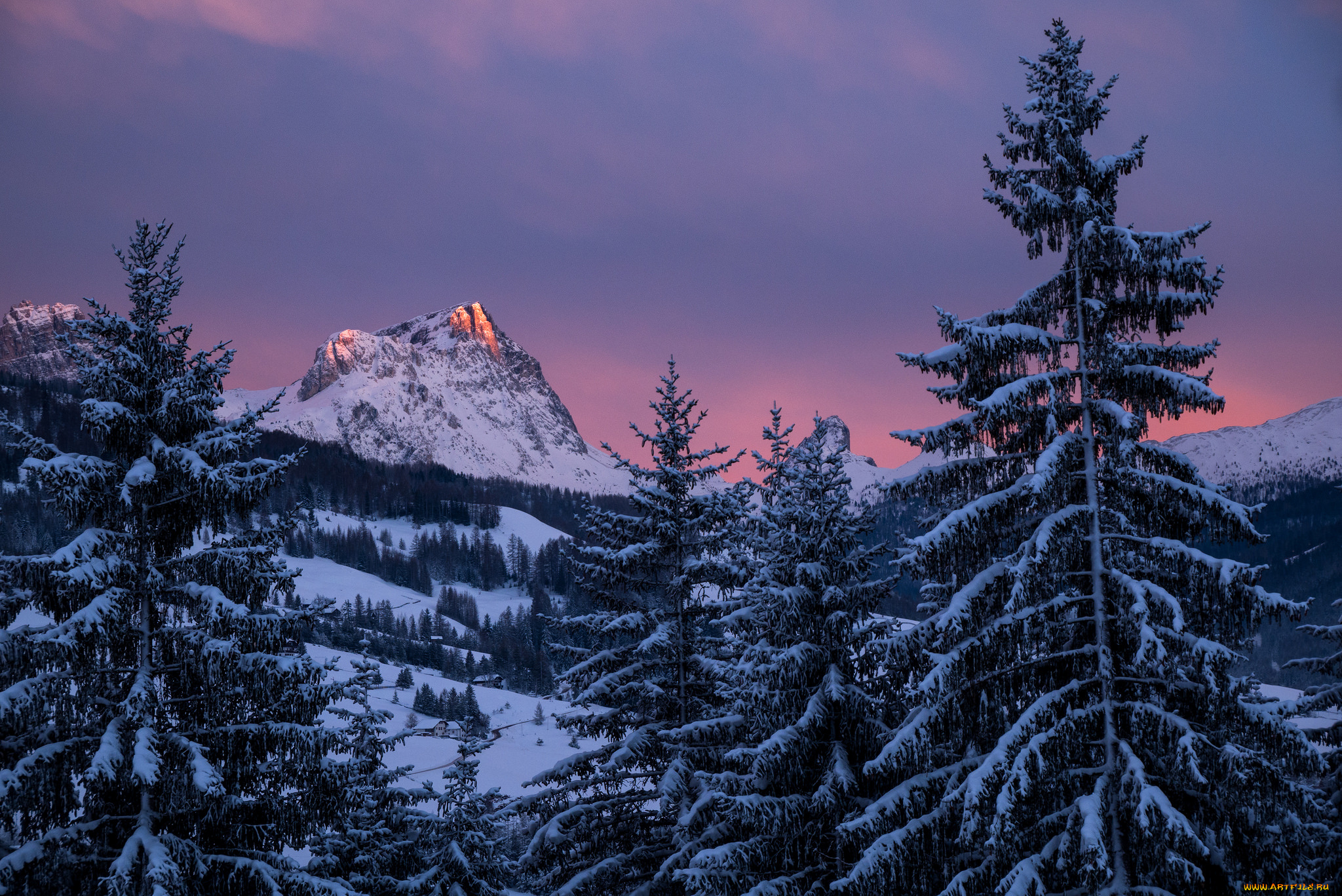 природа, горы, простор