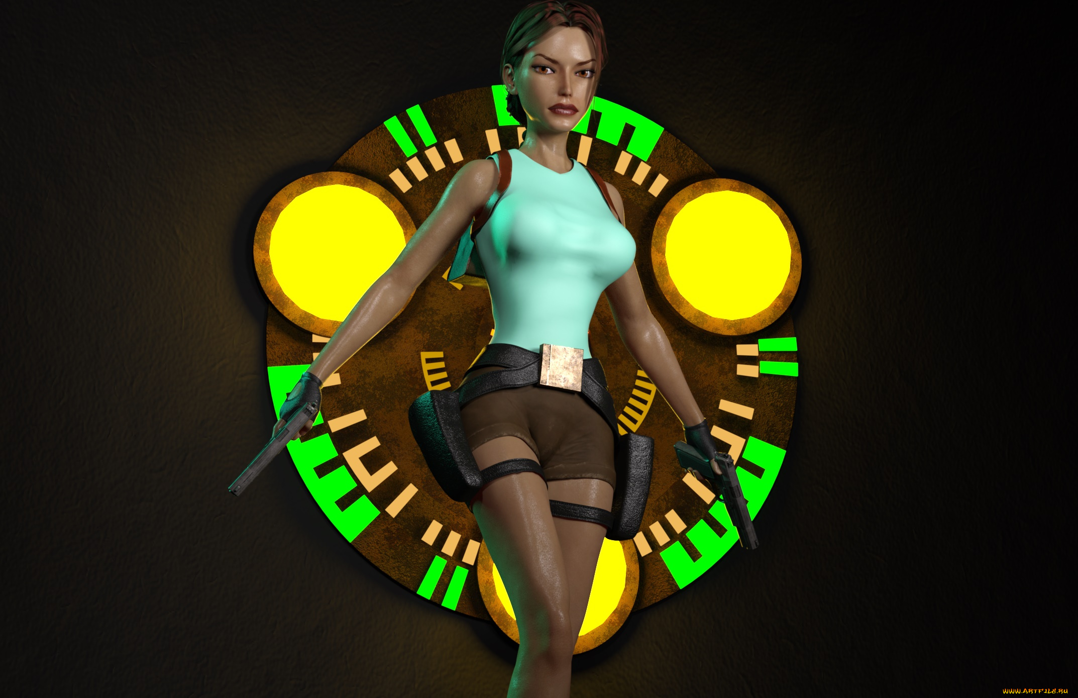 3д, графика, фантазия, , fantasy, tomb, raider, 4ever, фон, взгляд, девушка