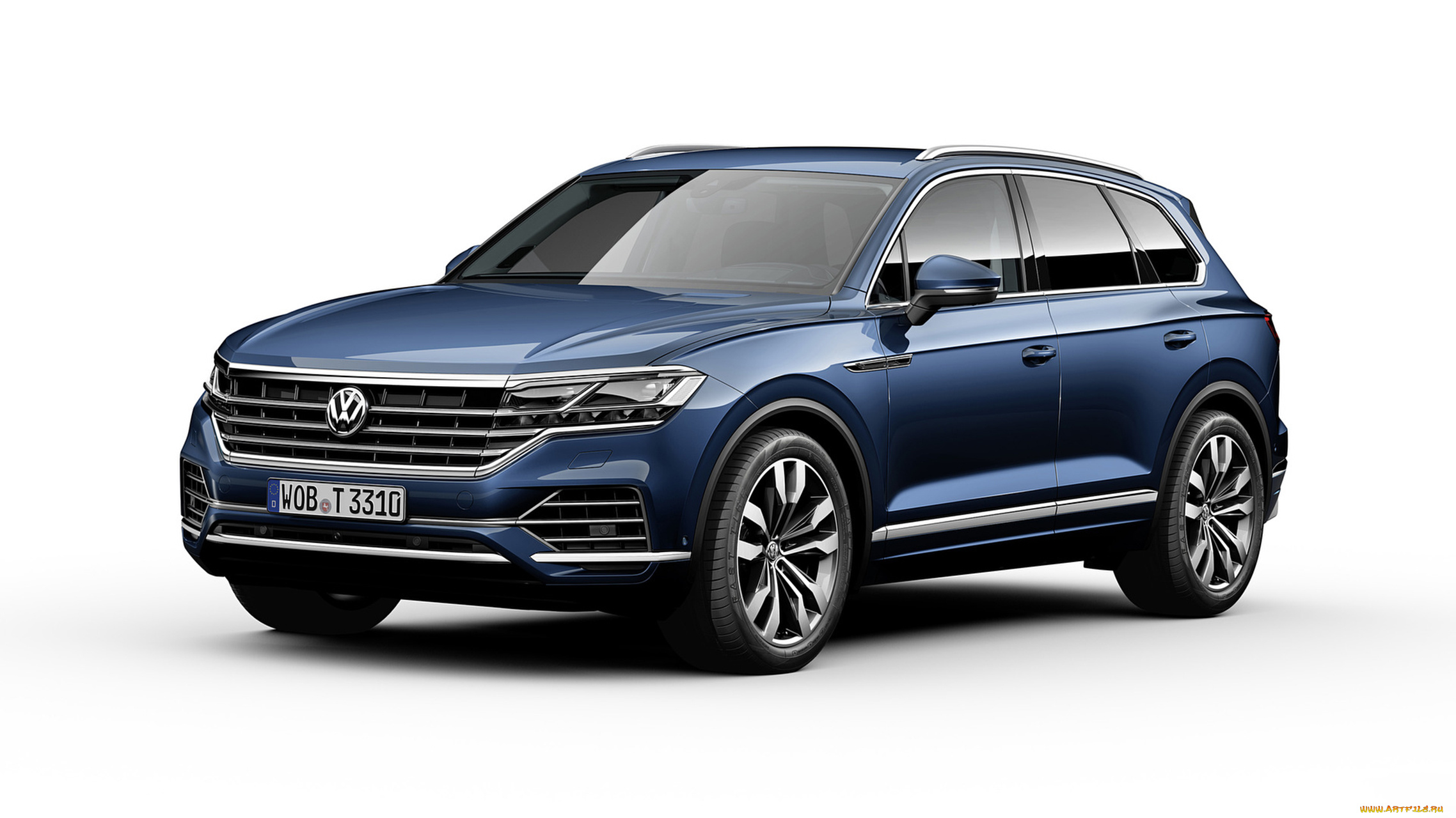volkswagen, touareg, 2019, автомобили, volkswagen, touareg, blue, 2019