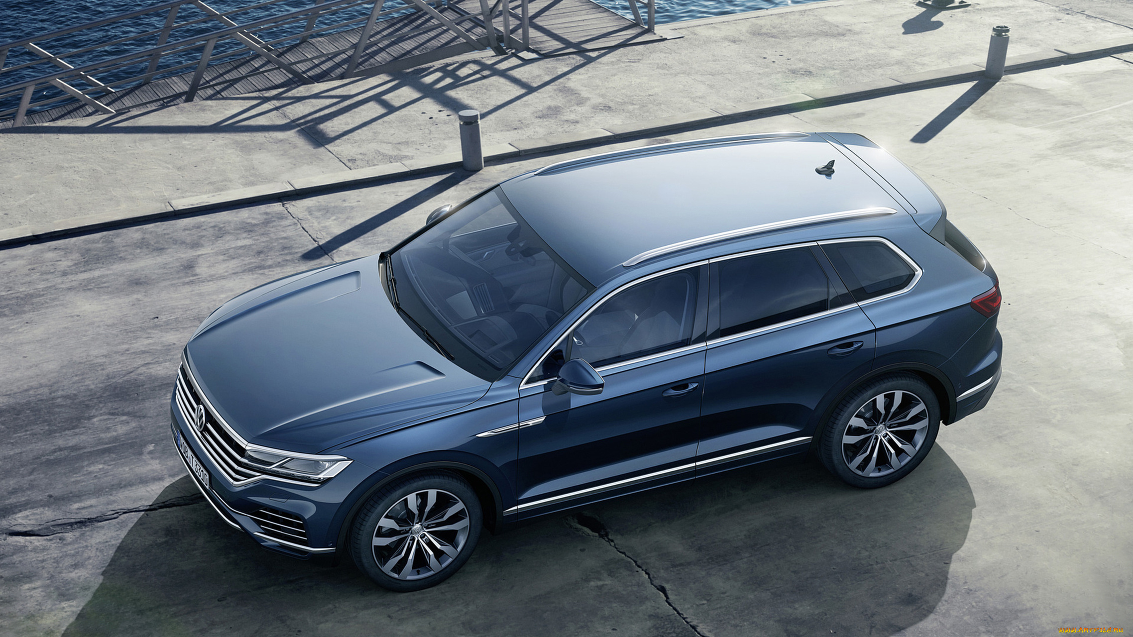 volkswagen, touareg, 2019, автомобили, volkswagen, blue, 2019, touareg