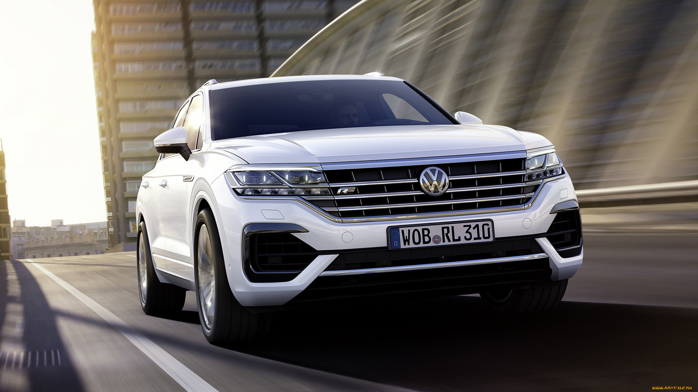 volkswagen, touareg, r-line, 2019, автомобили, volkswagen, белый, 2019, r-line, touareg
