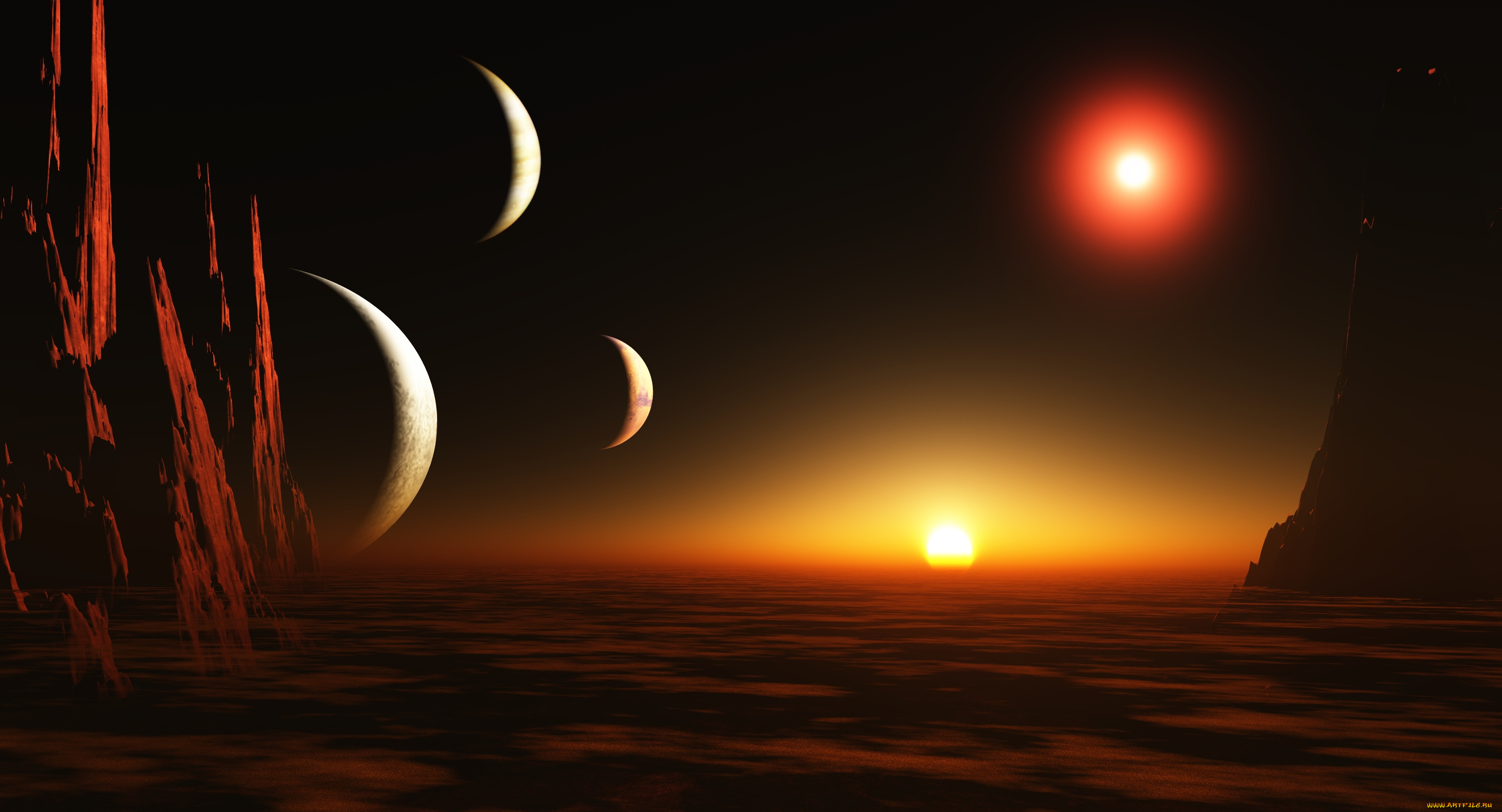 3д, графика, атмосфера, настроение, , atmosphere, , , mood, , звезды, галактики, вселенная, планеты