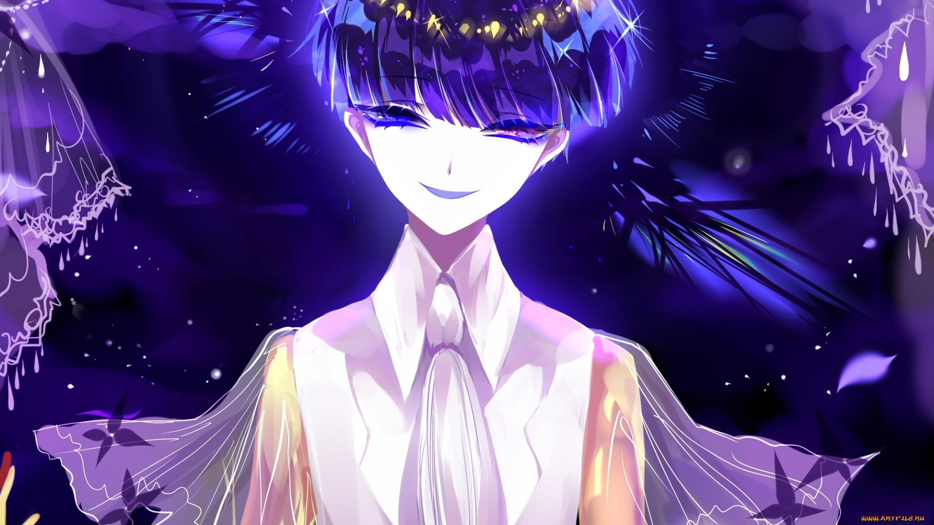 sheya, аниме, houseki, no, kuni, девушка