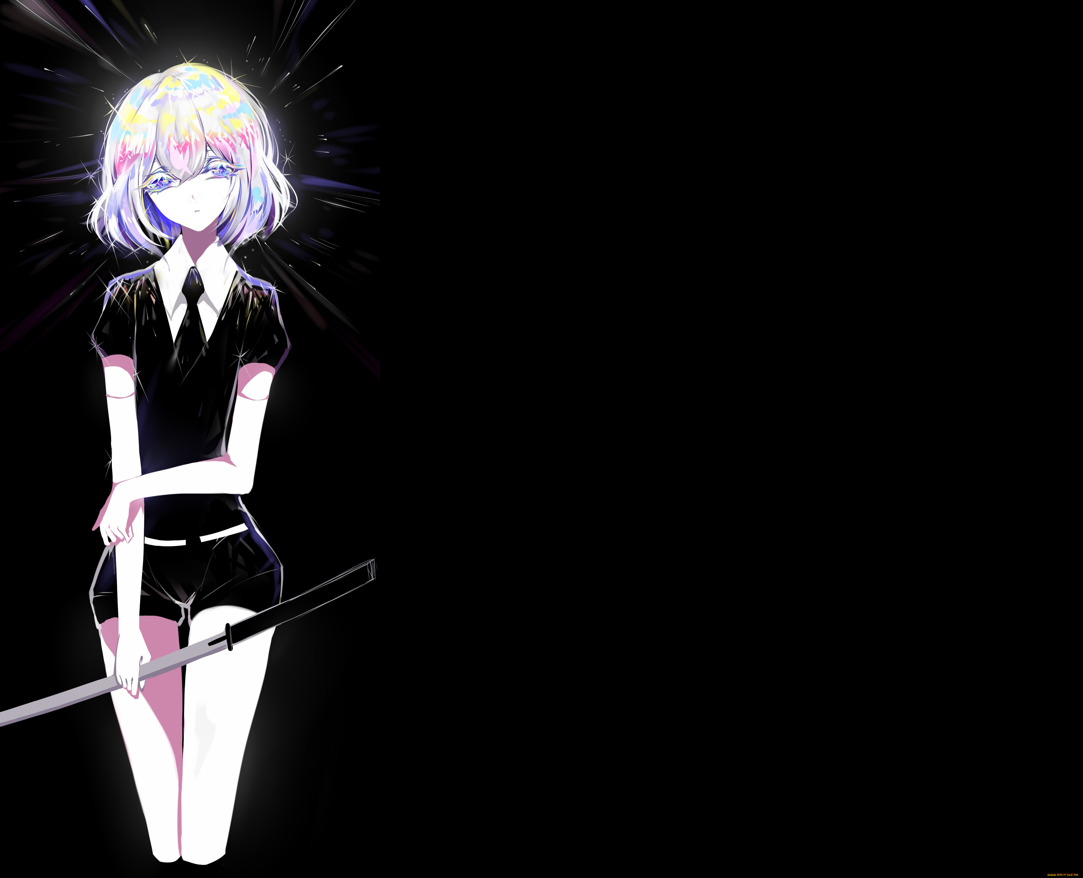 sheya, аниме, houseki, no, kuni, девушка