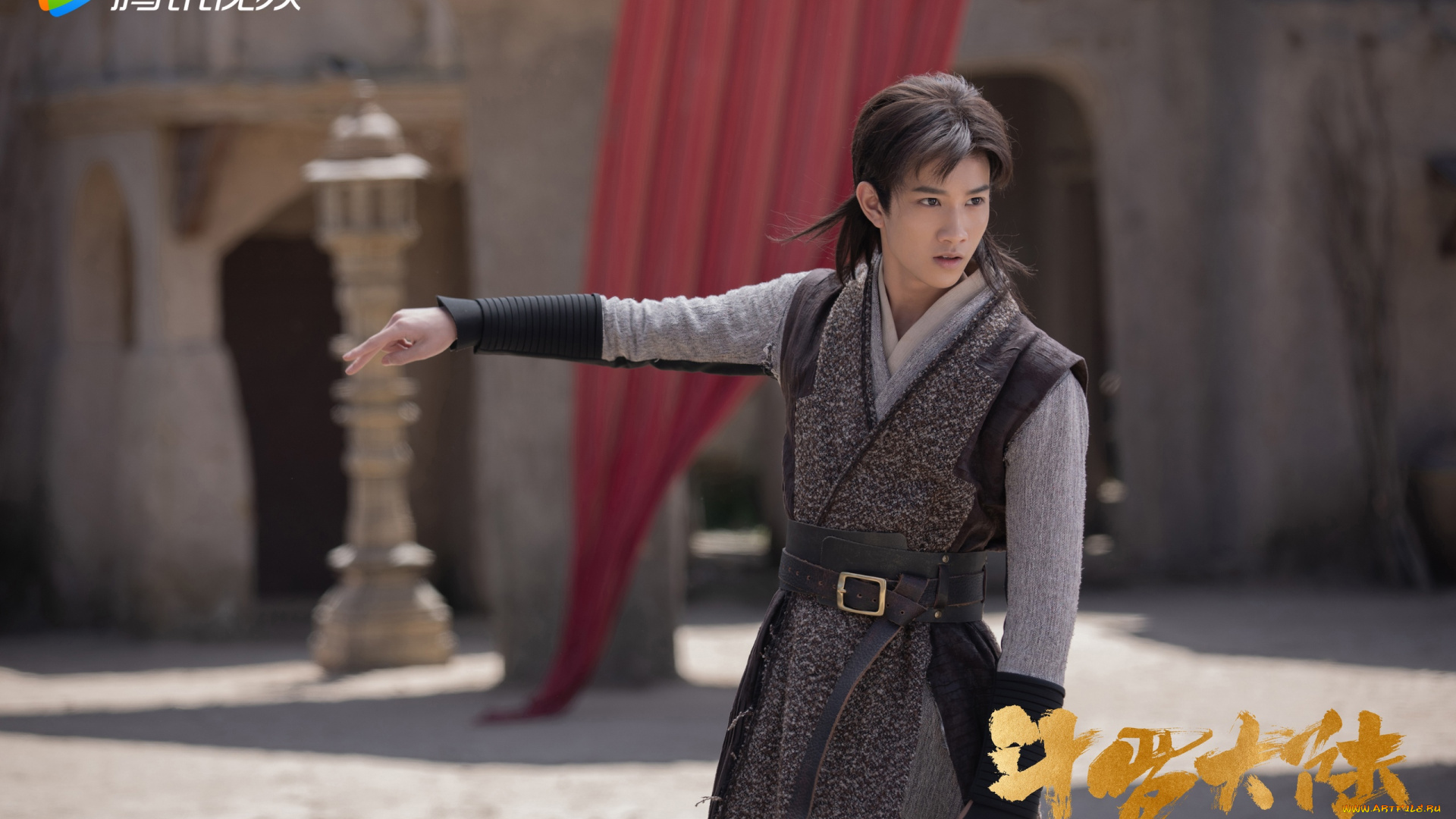 кино, фильмы, douluo, continent, парень, жест, площадка