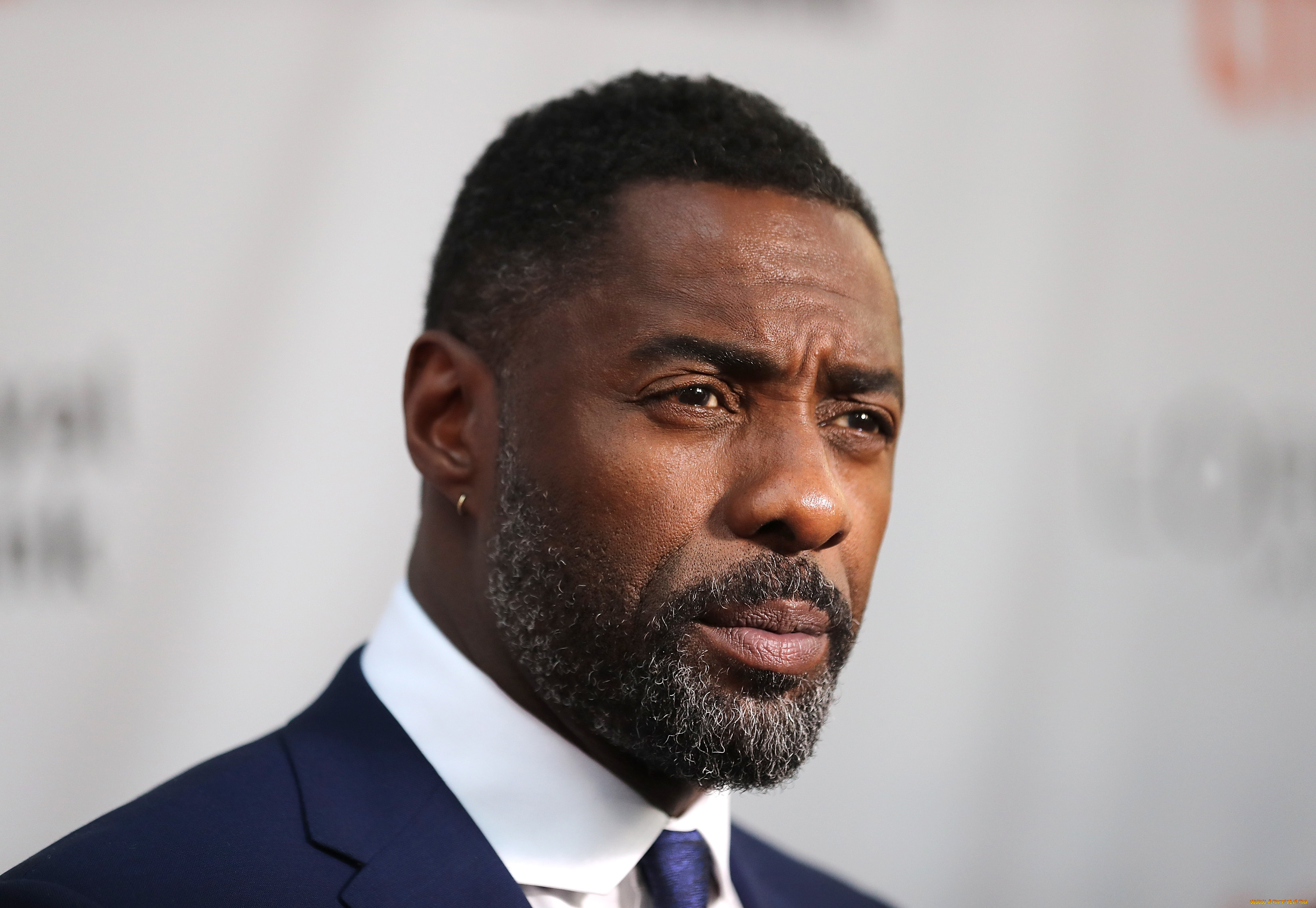 мужчины, idris, elba, актер, лицо, костюм