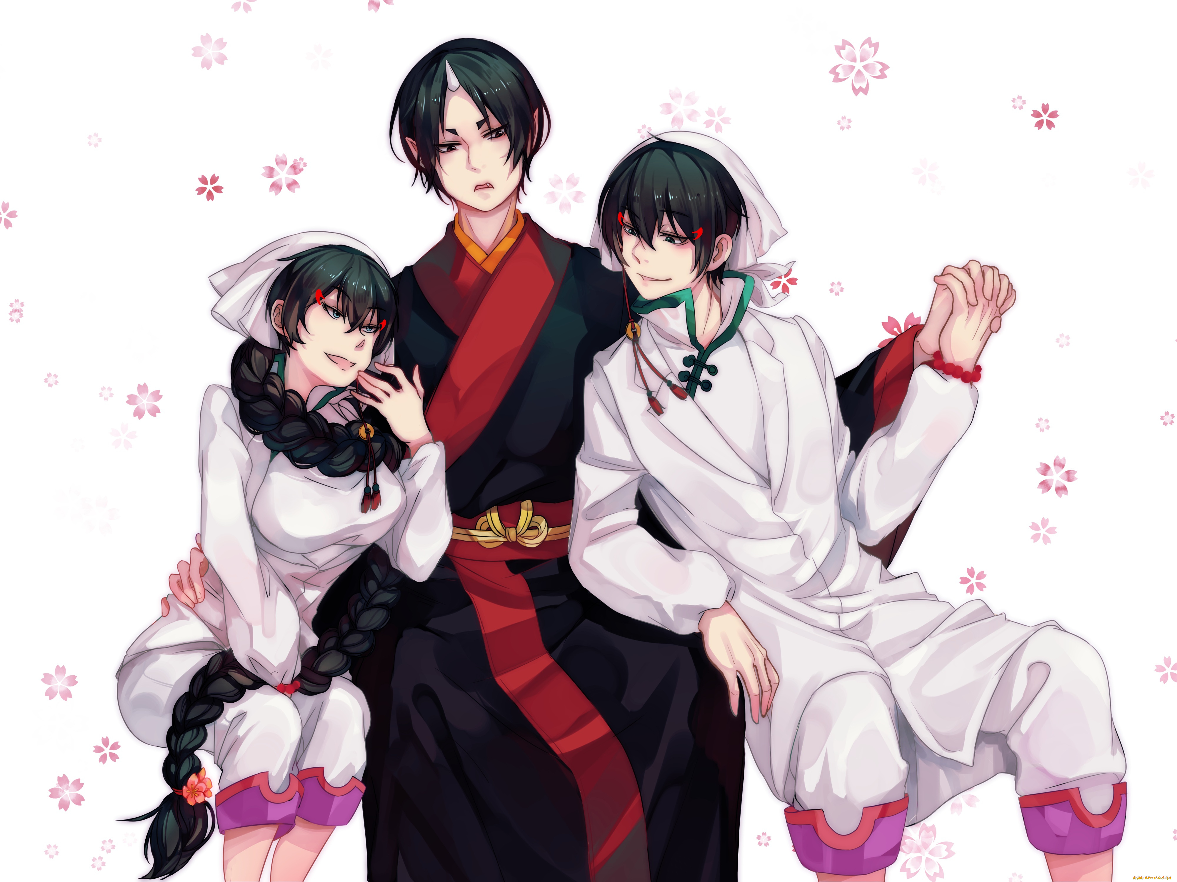 аниме, hoozuki, no, reitetsu, хладнокровный, ходзуки