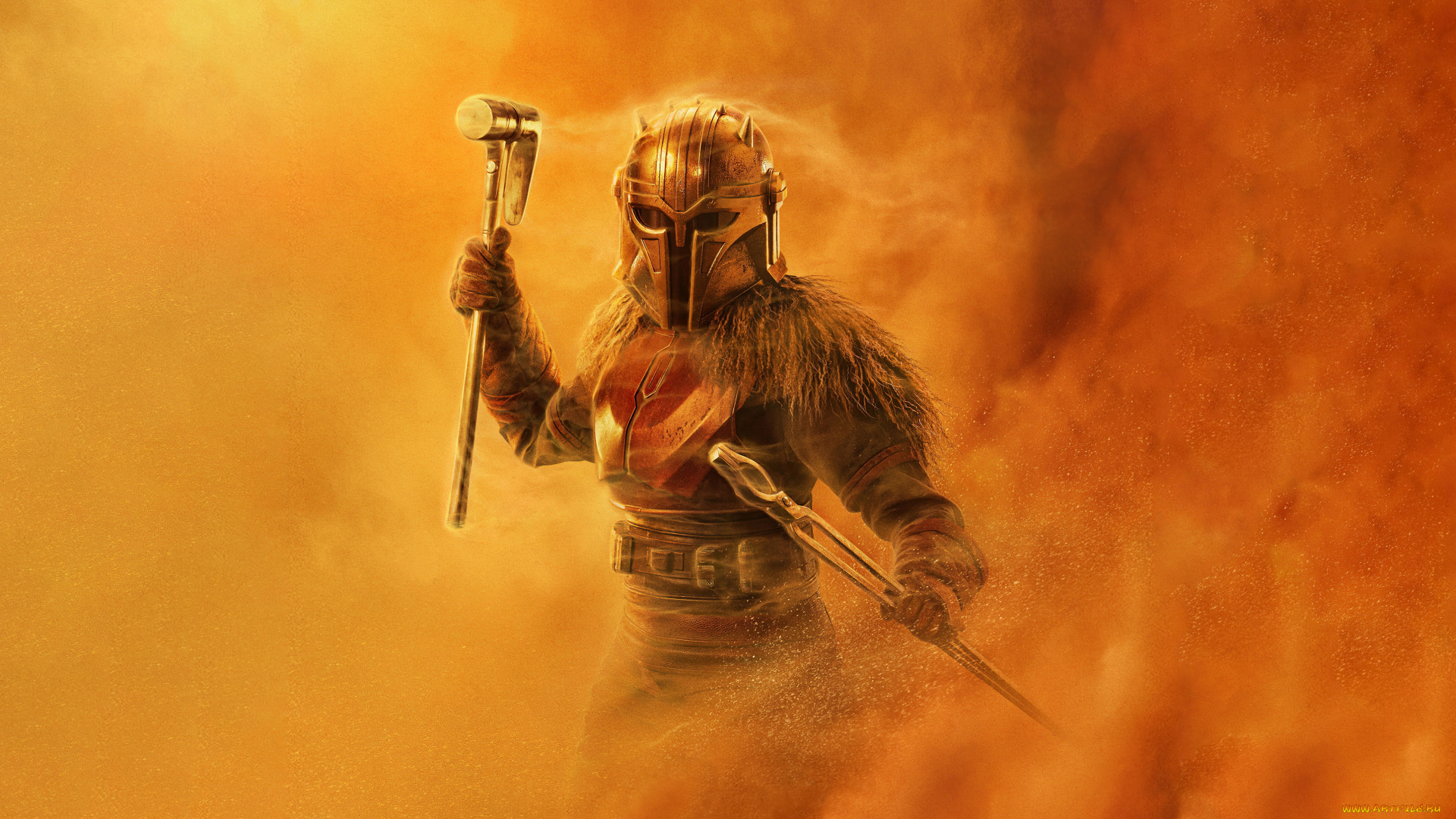 the, book, of, boba, fett, , , сериал, 2021, –, , кино, фильмы, the, book, of, boba, fett, , сериал, книга, бобы, фетта, постер, фантастика, emily, swallow, armorer, оружейница, эмили, суоллоу, плакат