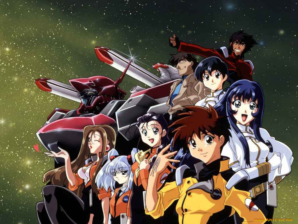 аниме, martian, successor, nadesico