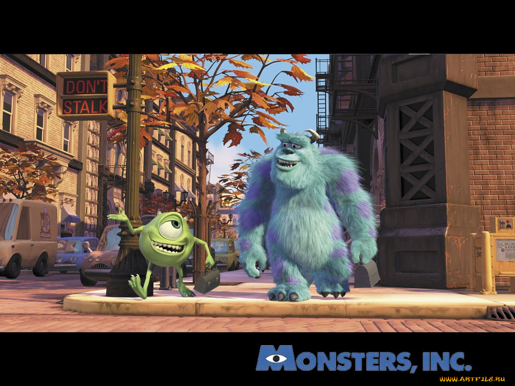 мультфильмы, monsters, inc