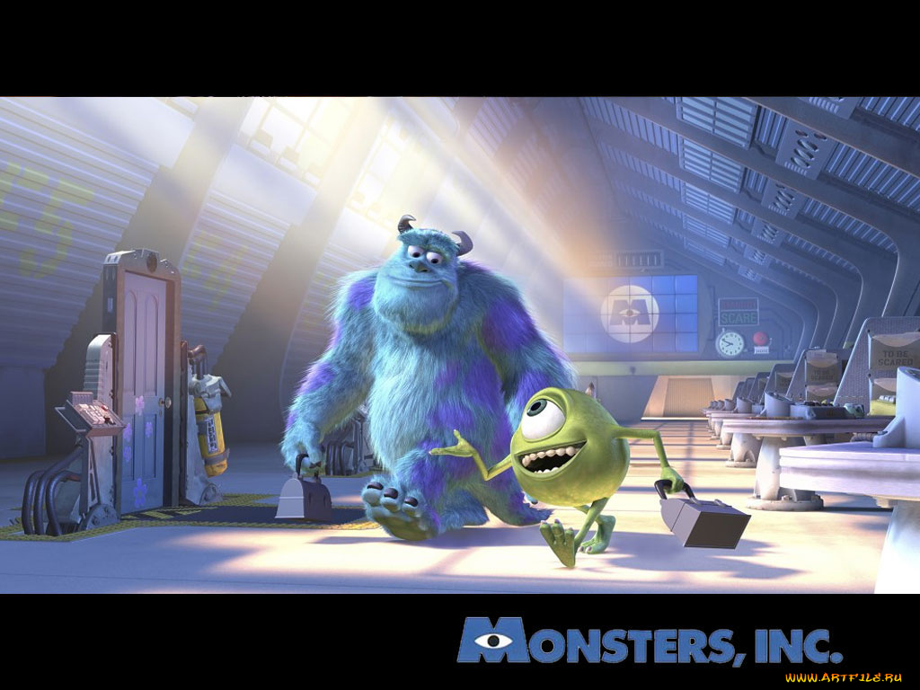 мультфильмы, monsters, inc