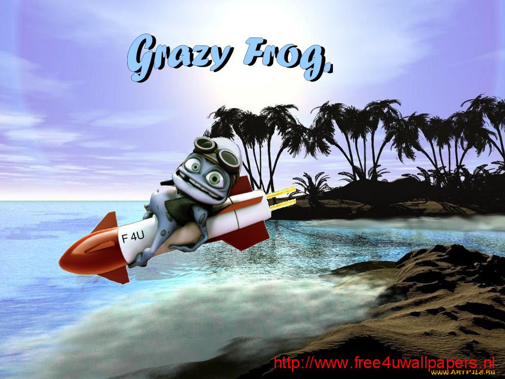музыка, crazy, frog