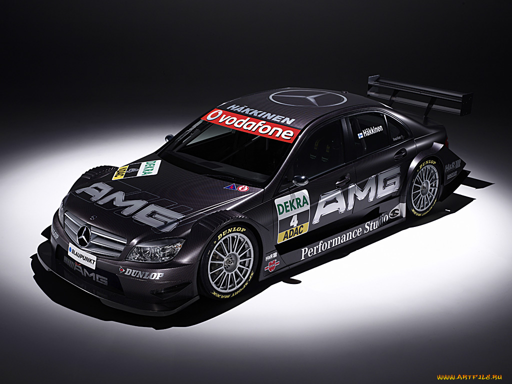 amg, mercedes, klasse, dtm, 2007, автомобили, benz