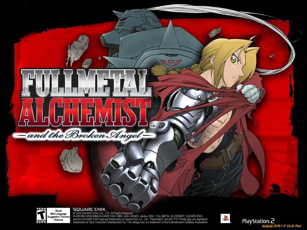 аниме, fullmetal, alchemist