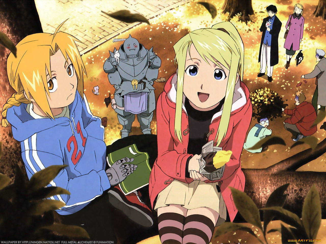 аниме, fullmetal, alchemist