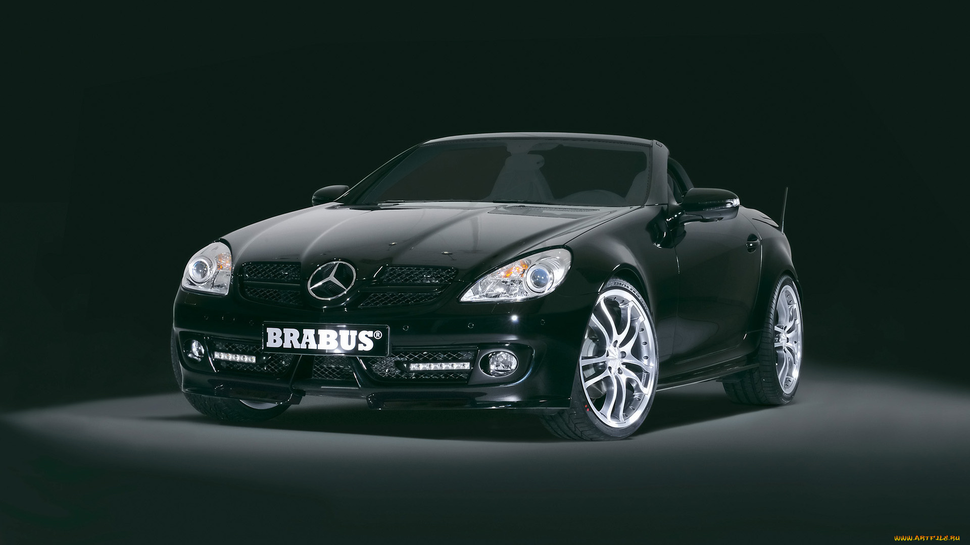 2008, brabus, mercedes, benz, slk, автомобили