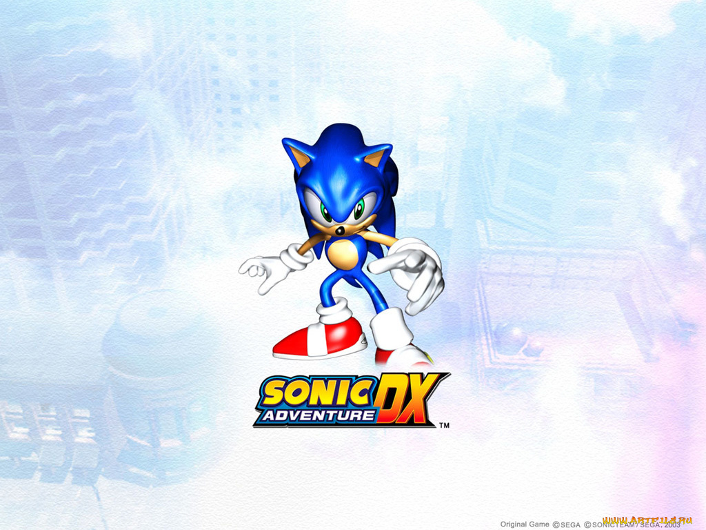 видео, игры, sonic, adventure, dx