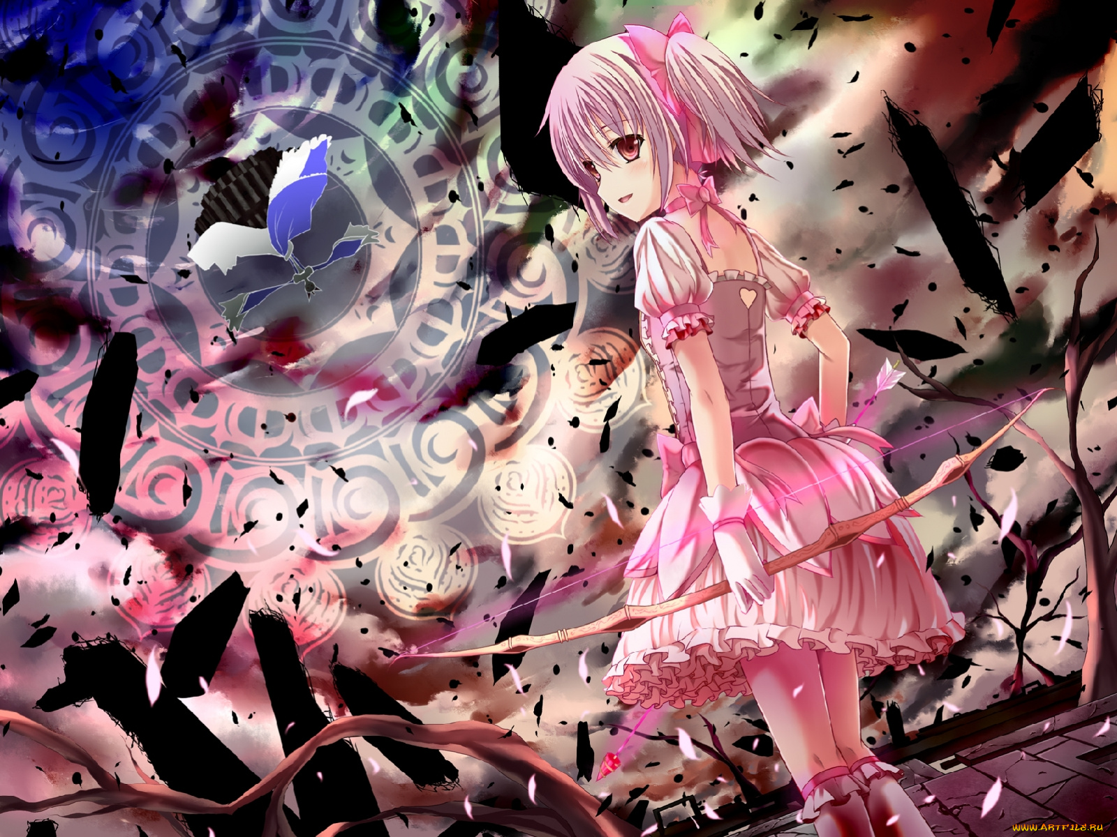 аниме, mahou, shoujo, madoka, magika