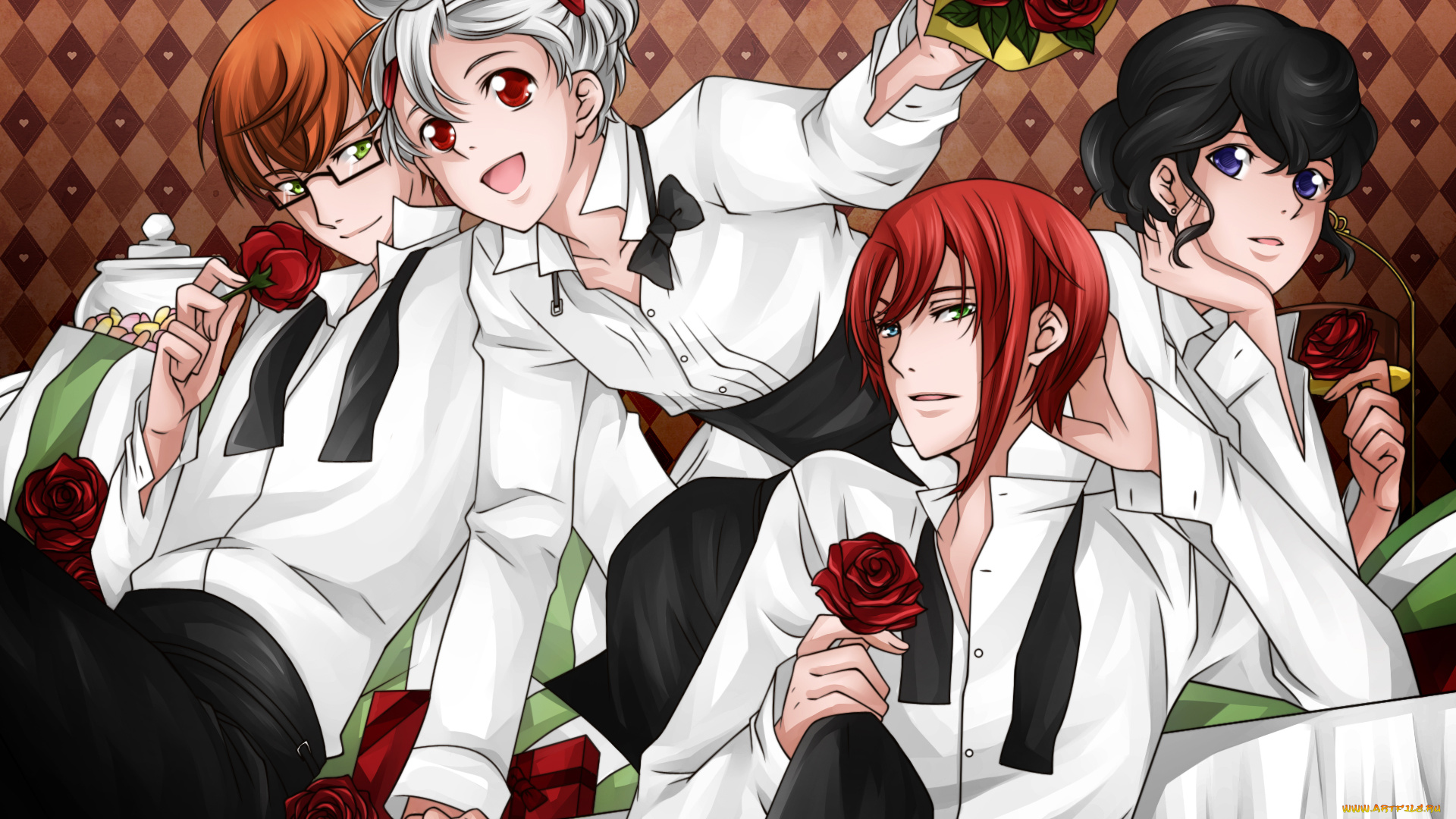 goulart, knights, аниме