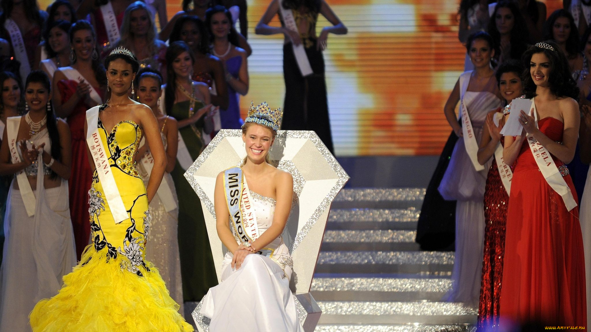 Miss, World, 2010, девушки