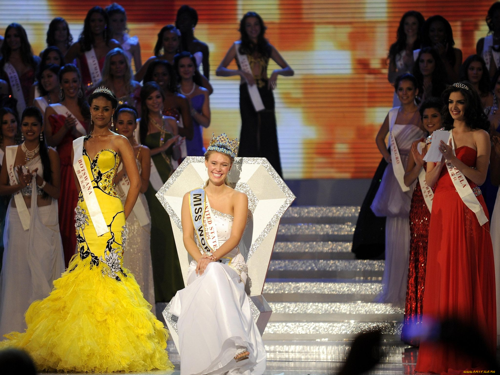 Miss, World, 2010, девушки