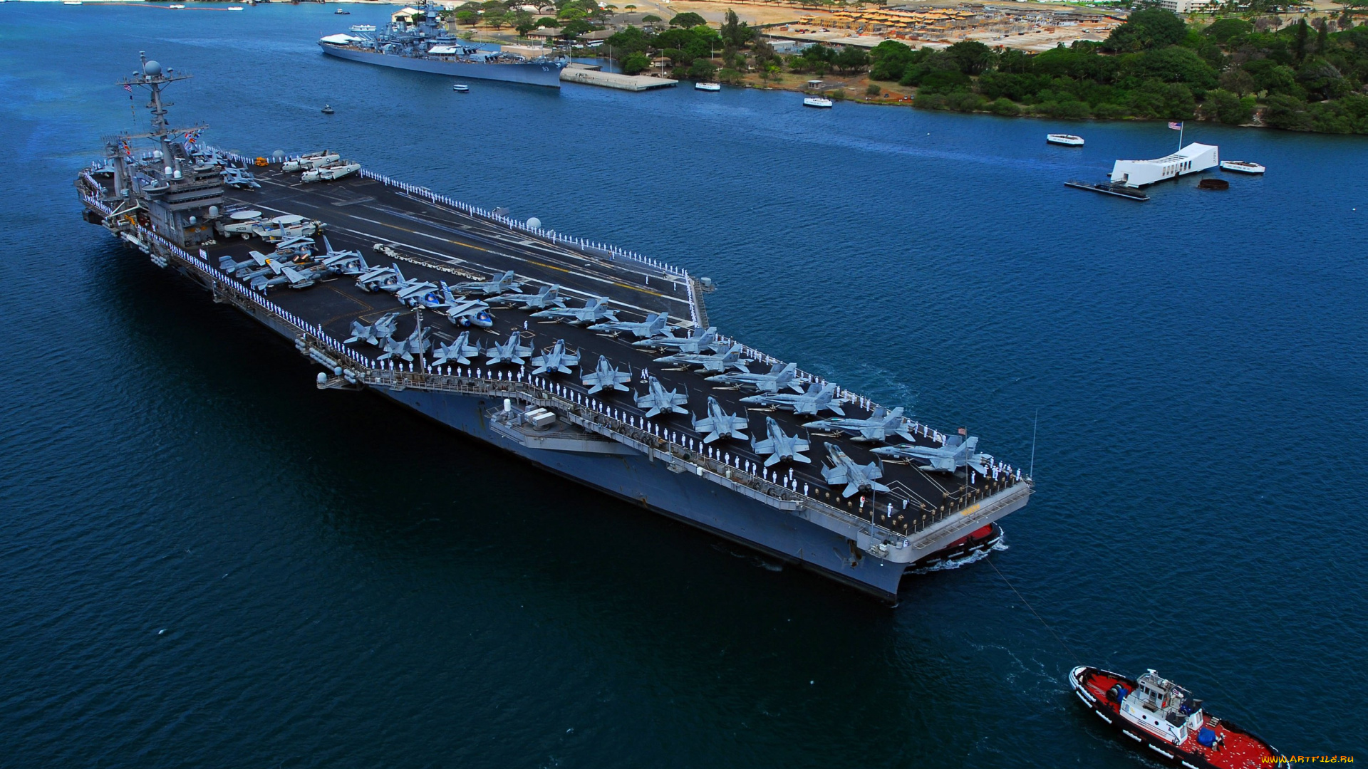 корабли, авианосцы, вертолётоносцы, самолеты