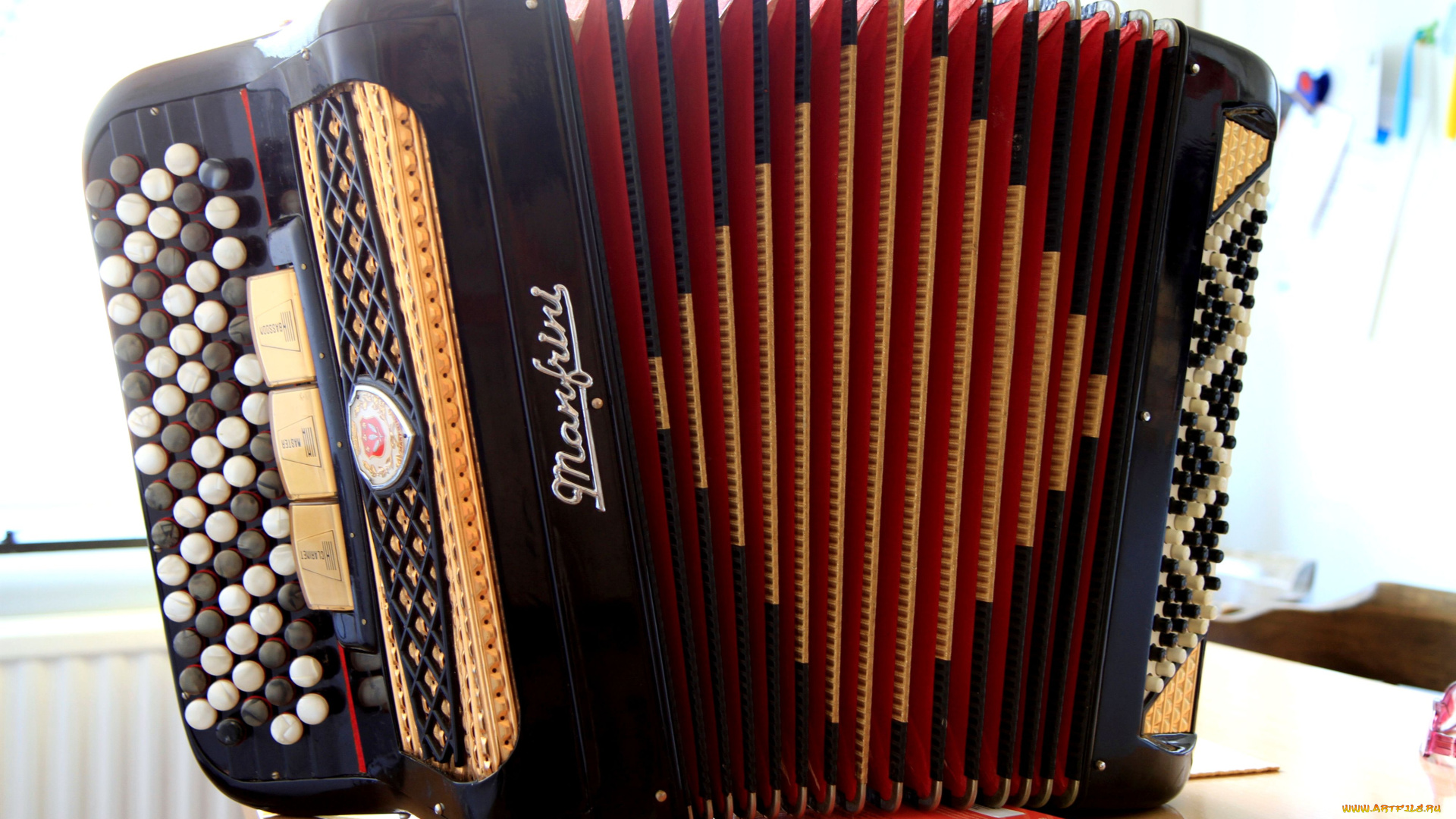 музыка, музыкальные, инструменты, кнопки, меха, баян