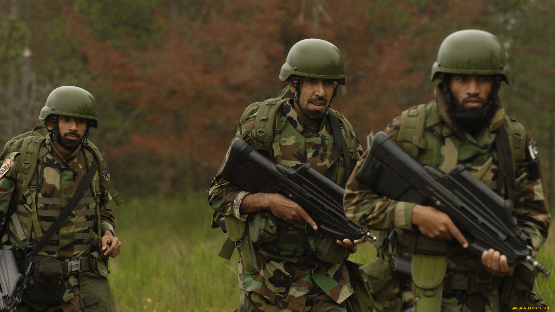 оружие, армия, спецназ, солдаты, автоматы