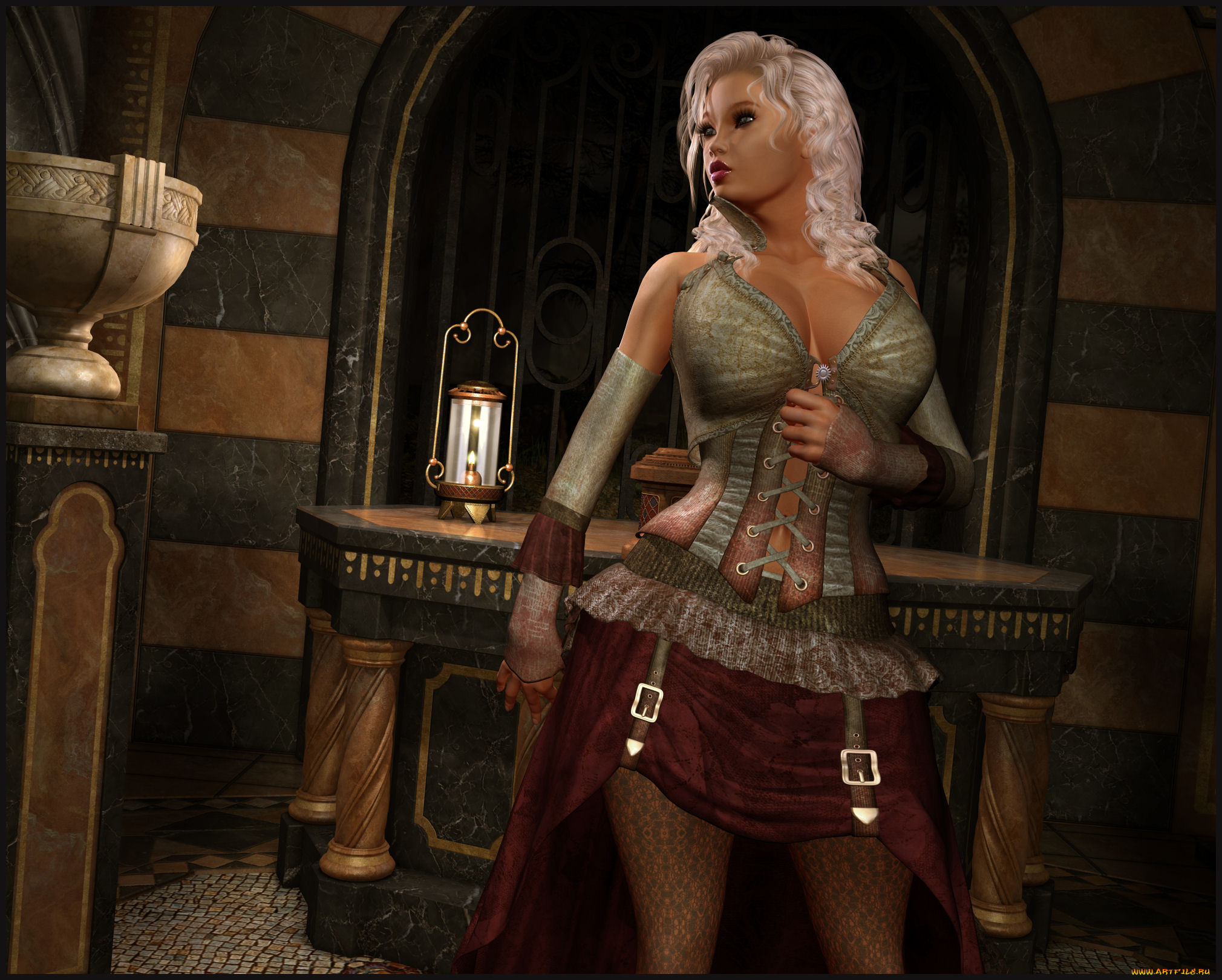 3д, графика, people, , люди, девушка, взгляд