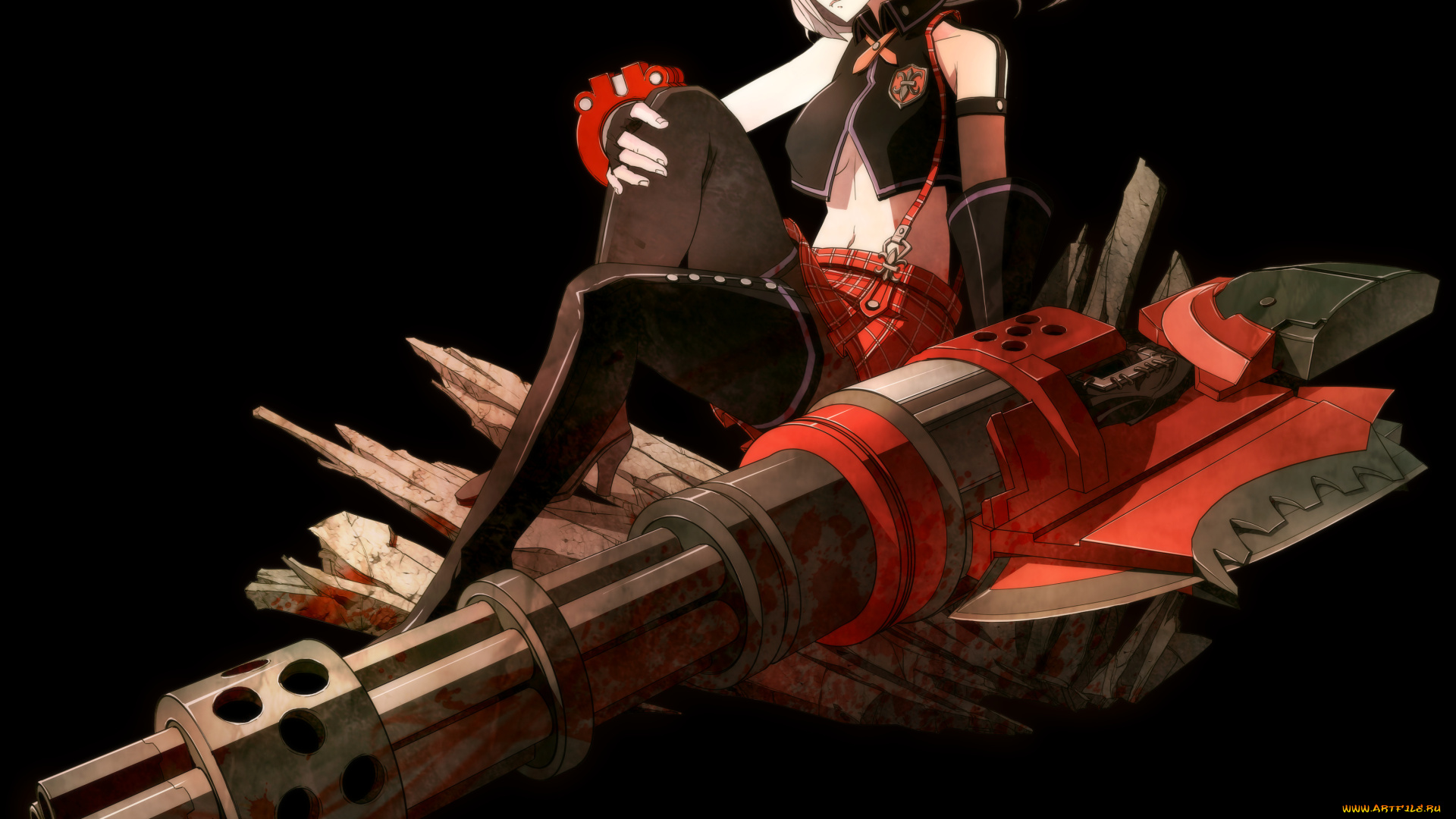 аниме, god, eater, шляпа, юбка, подтяжки, alisa, ilinichina, amiella, девушка, оружие, воин, сапоги, торп