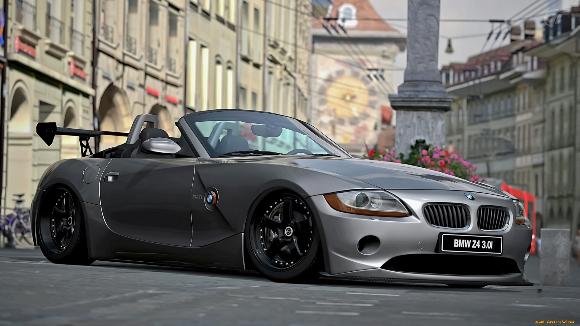 bmw, z4, автомобили, 3д, спорткар