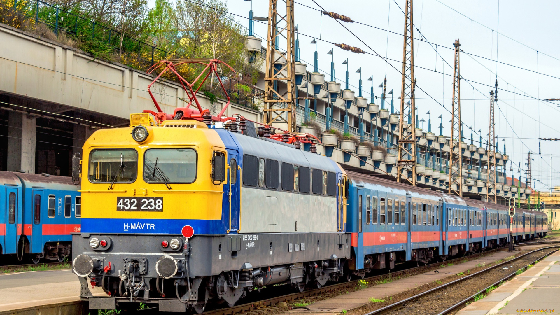 техника, электровозы, состав, дорога, рельсы, локомотив, железная