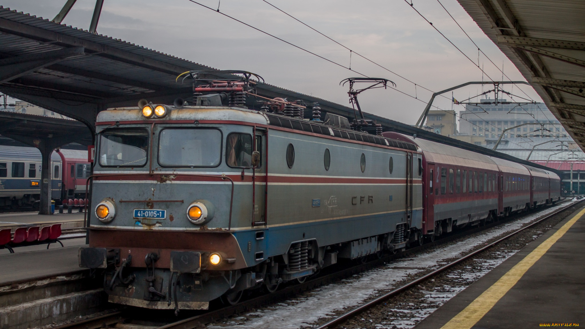 техника, электровозы, состав, локомотив, рельсы, дорога, железная