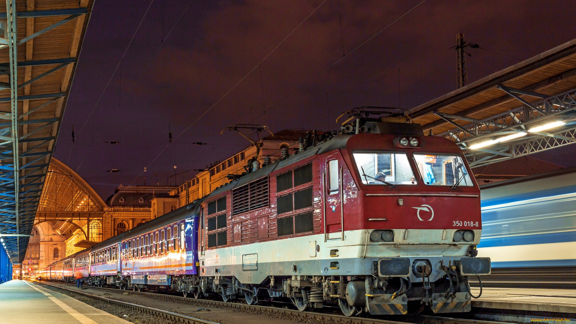 техника, электровозы, состав, локомотив, рельсы, дорога, железная