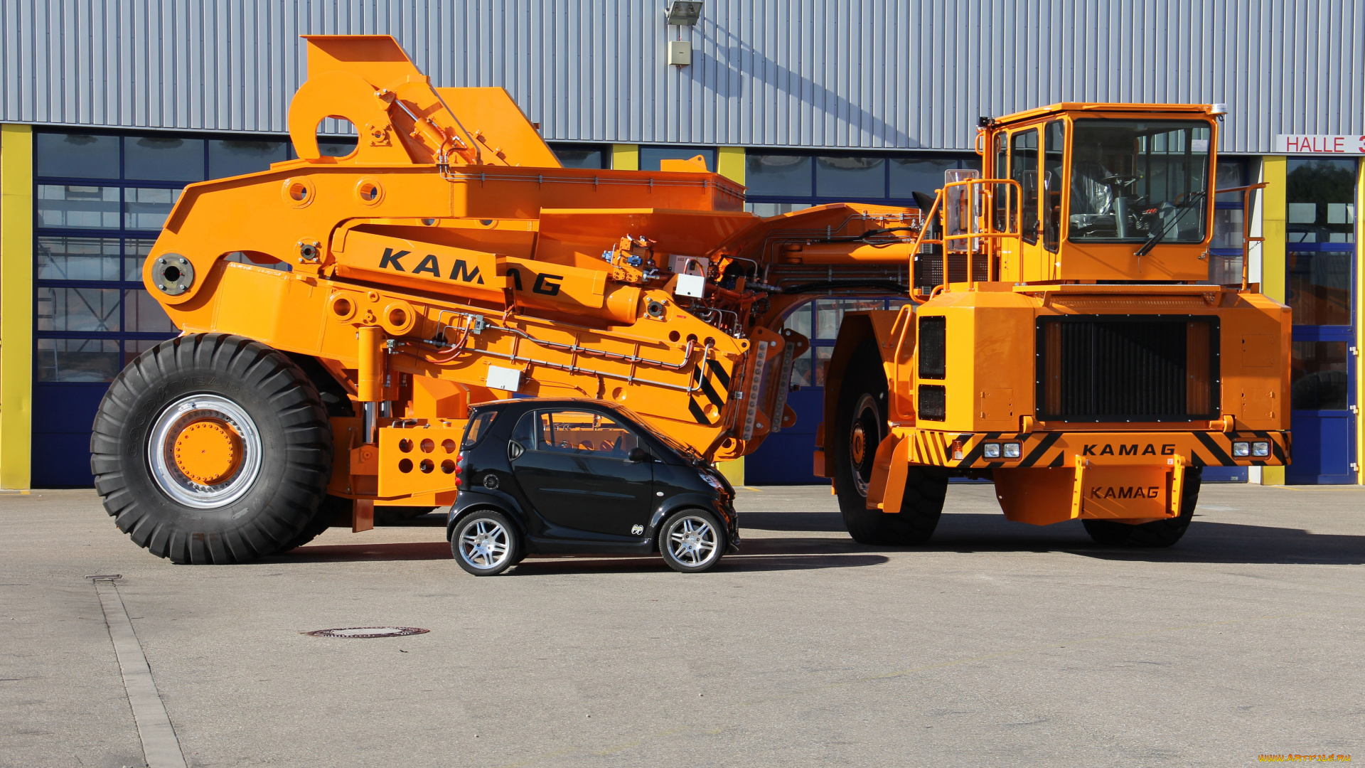 техника, строительная, техника, kamag