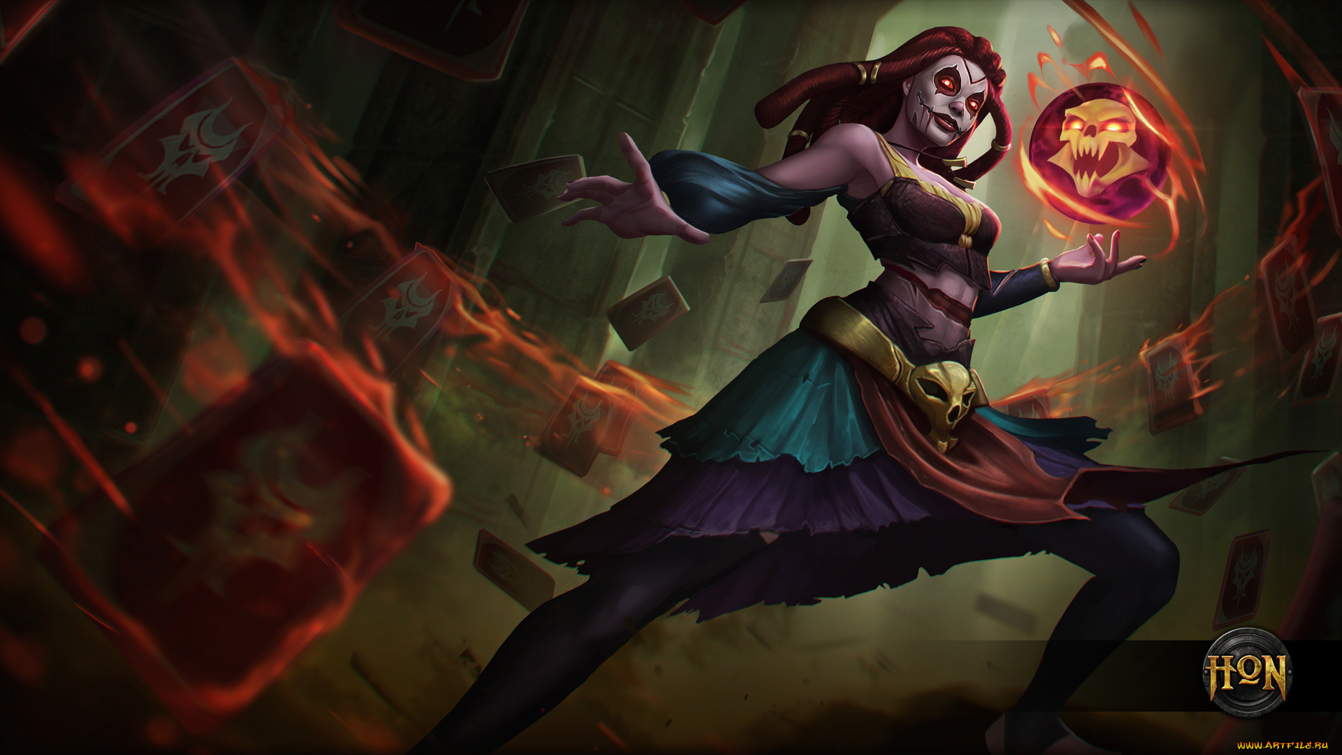 видео, игры, heroes, of, newerth, персонаж