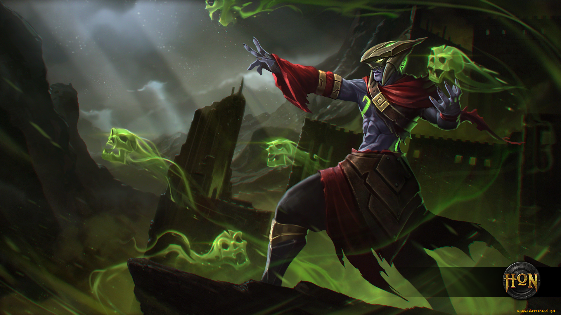 видео, игры, heroes, of, newerth, персонаж