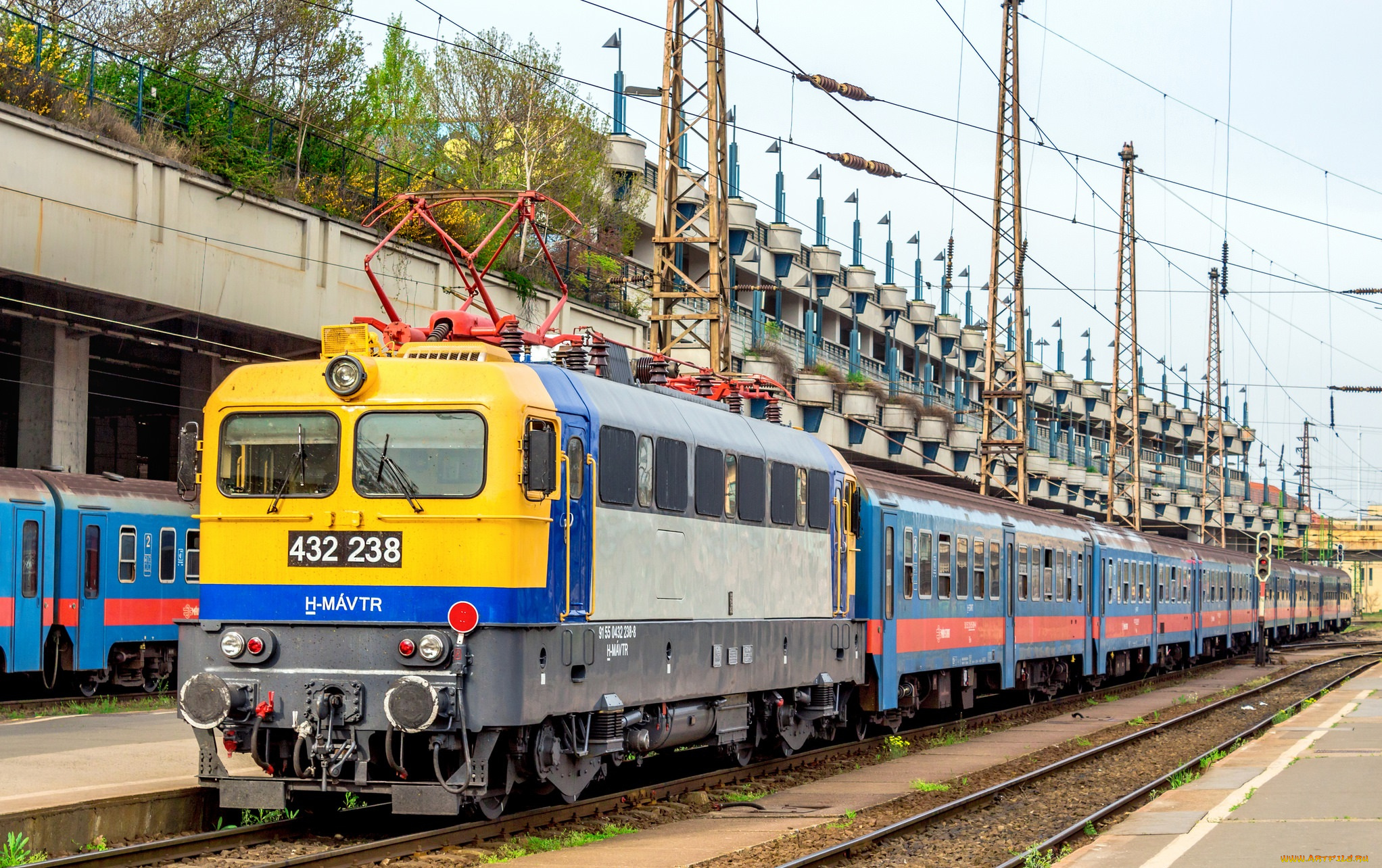 техника, электровозы, состав, дорога, рельсы, локомотив, железная