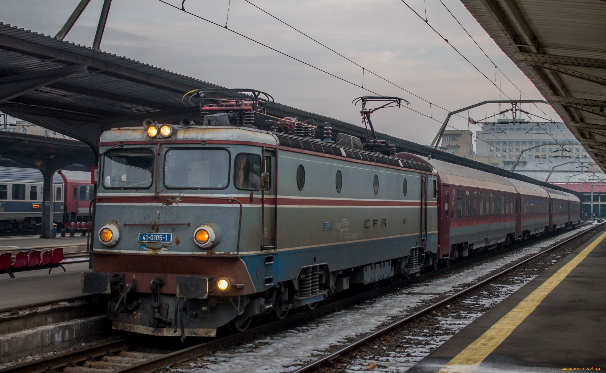 техника, электровозы, состав, локомотив, рельсы, дорога, железная