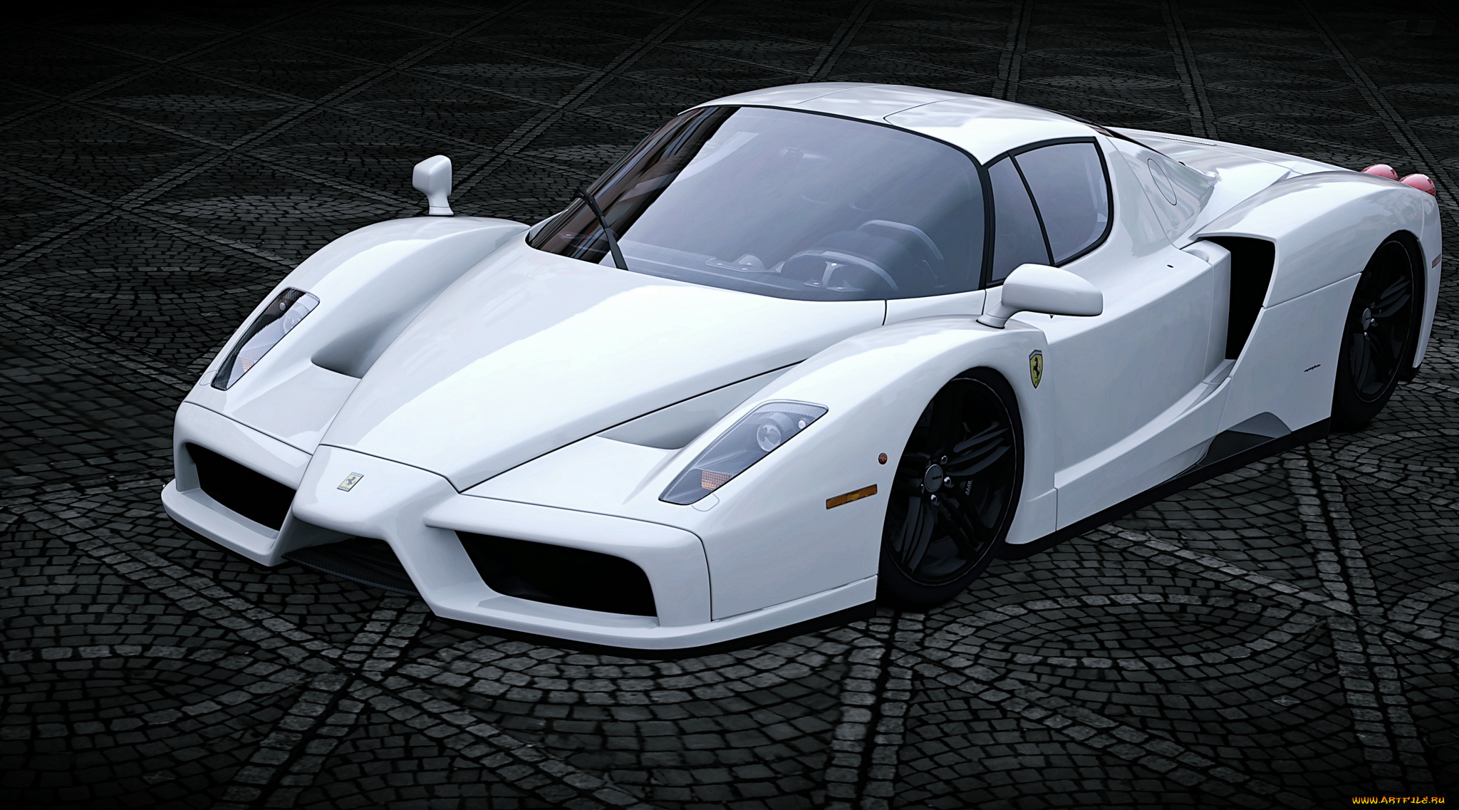 ferrari, enzo, автомобили, 3д, спорткар