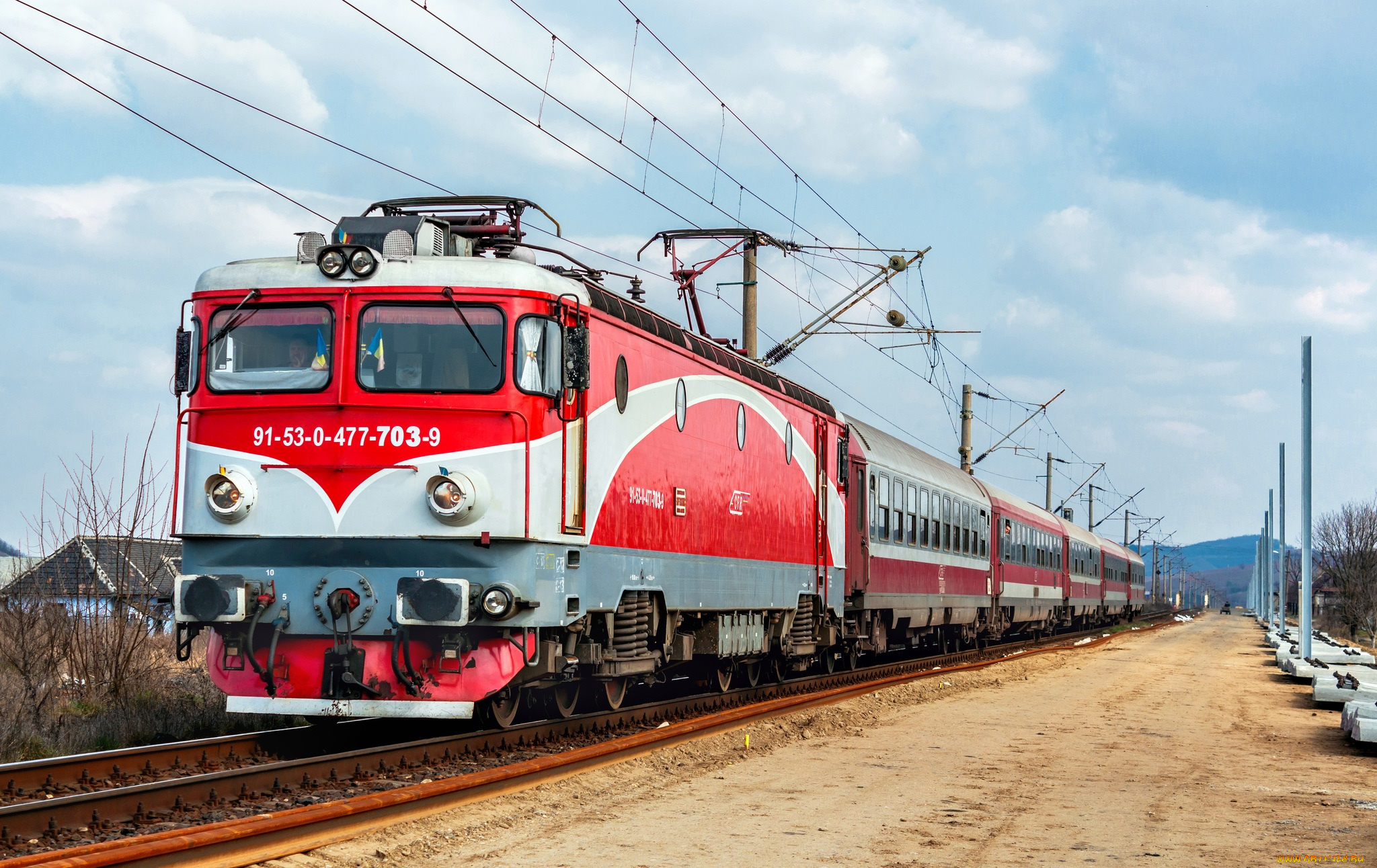 техника, электровозы, состав, локомотив, рельсы, дорога, железная