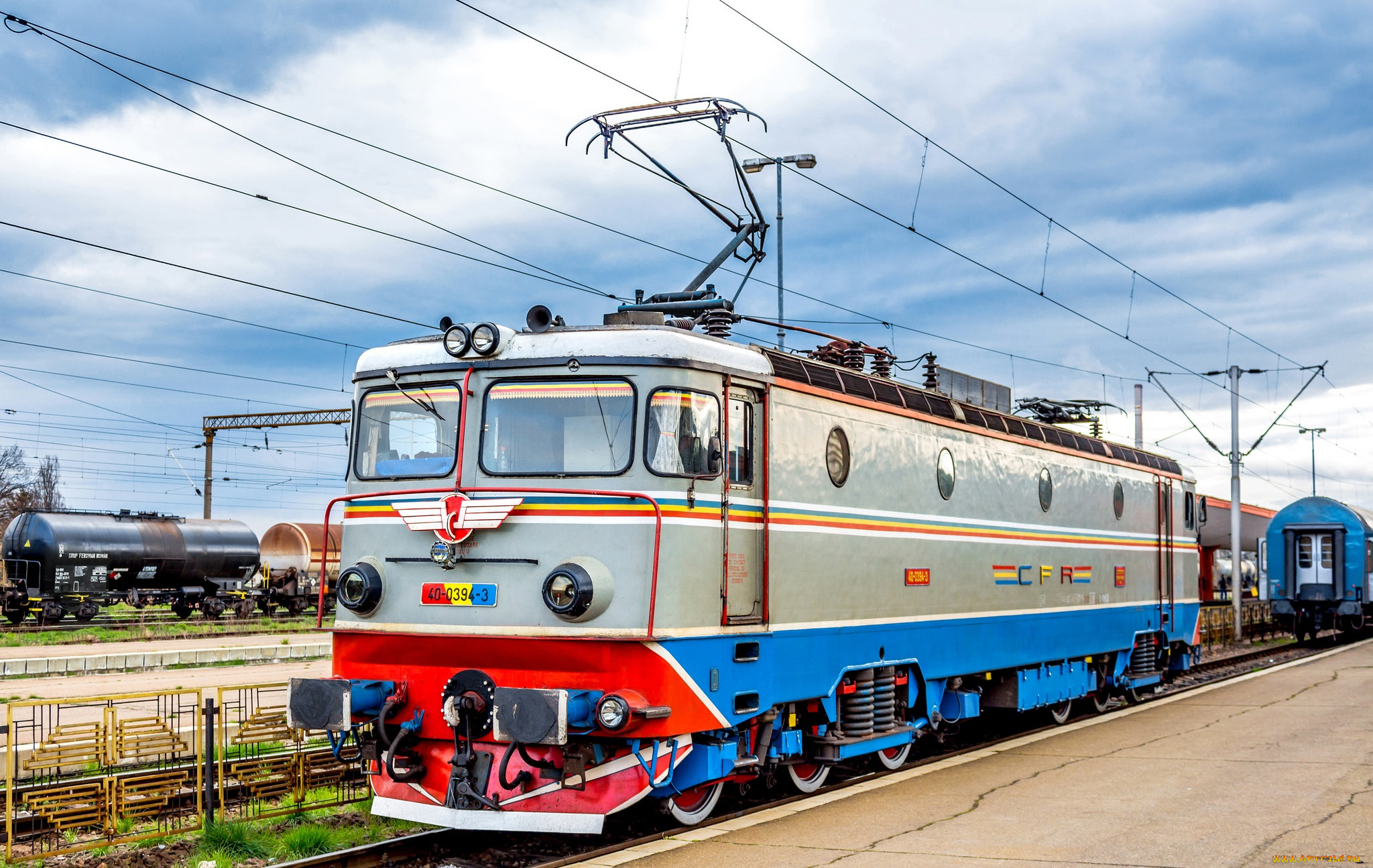 техника, электровозы, локомотив, рельсы, дорога, железная, состав