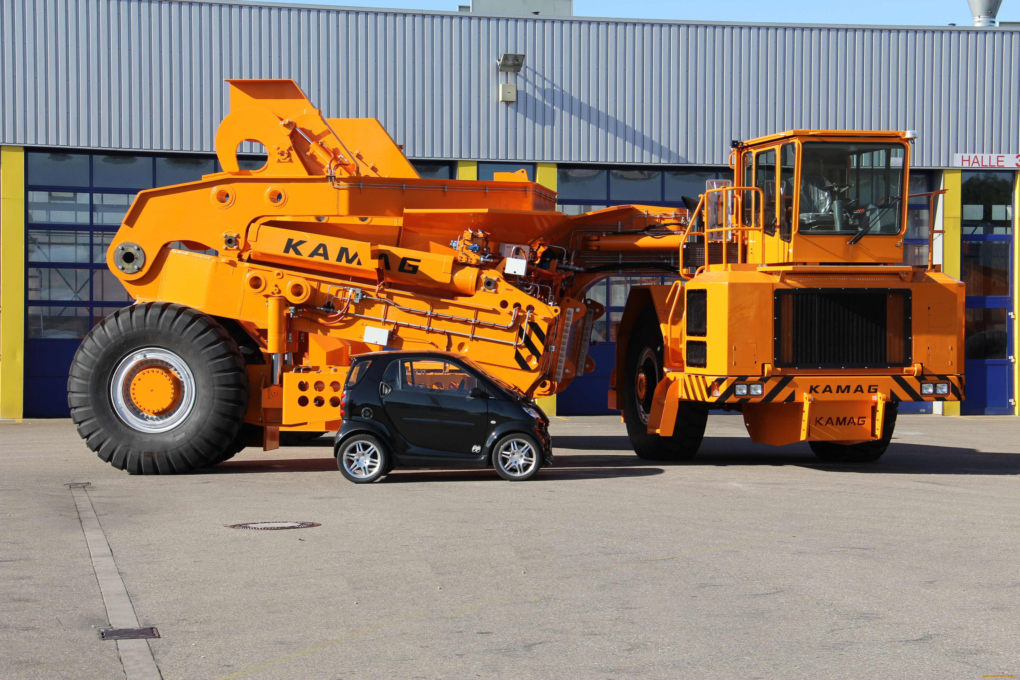 техника, строительная, техника, kamag