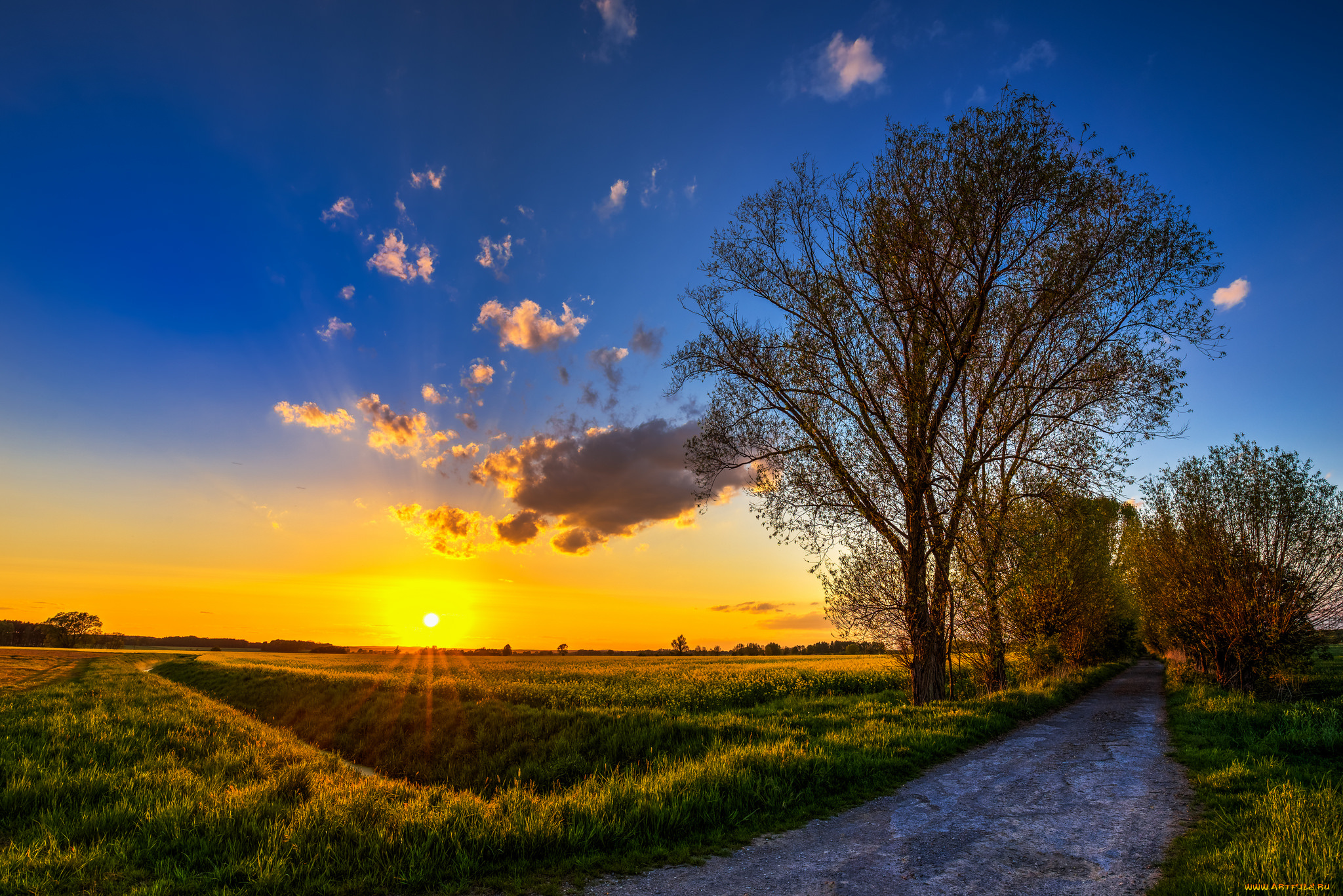 природа, восходы, закаты, рассвет