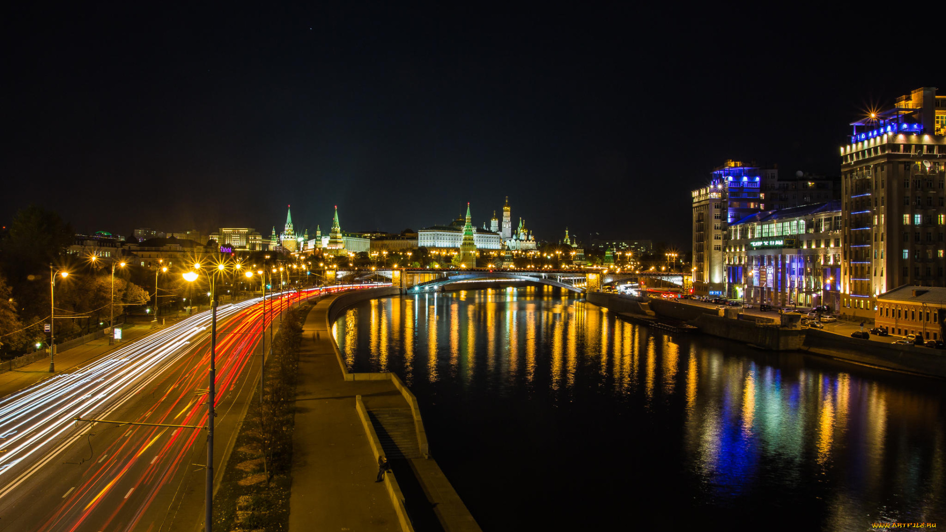 города, москва, , россия, москва-река, москва, московский, кремль