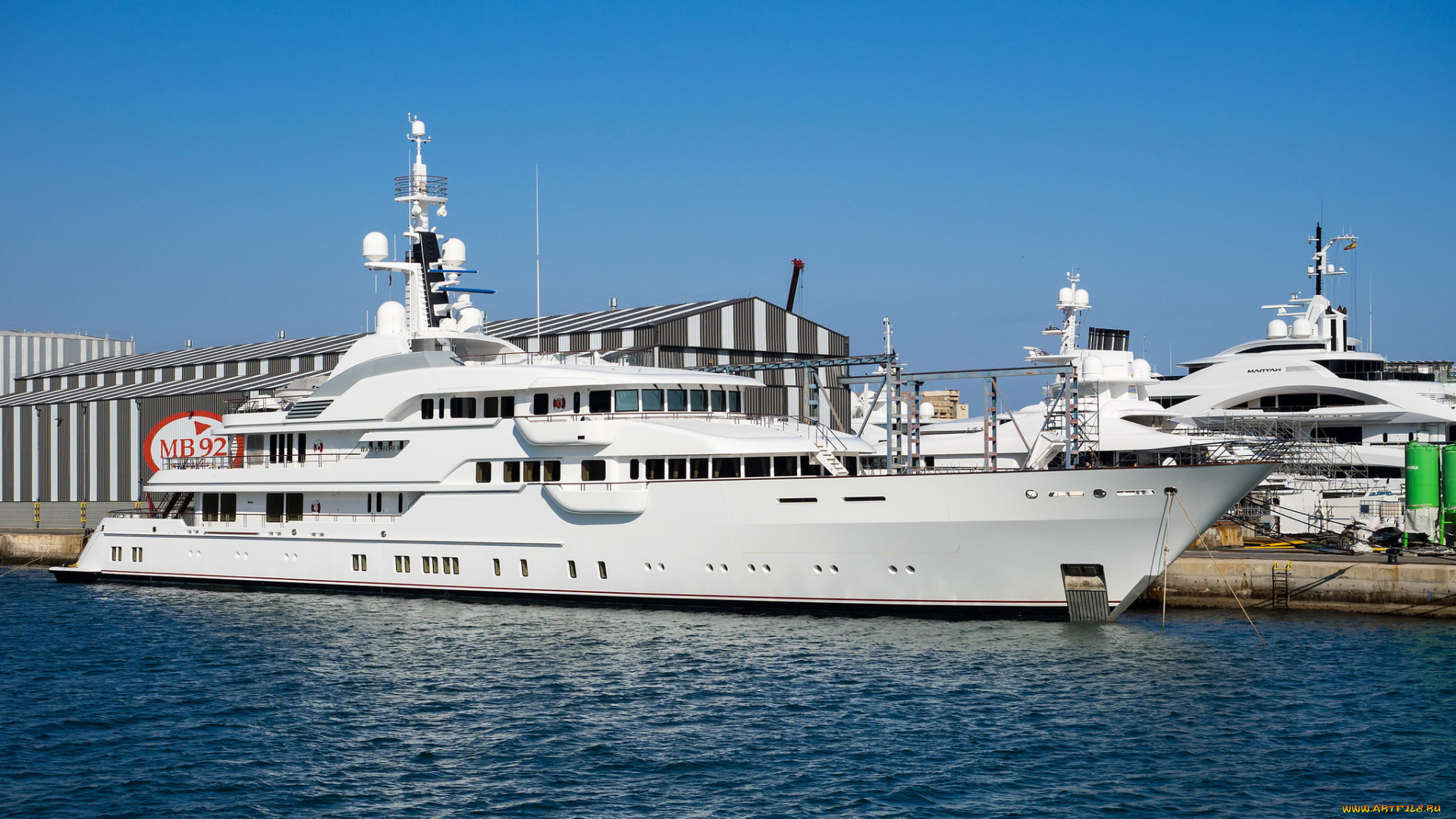 hampshire, 2, корабли, Яхты, суперяхта