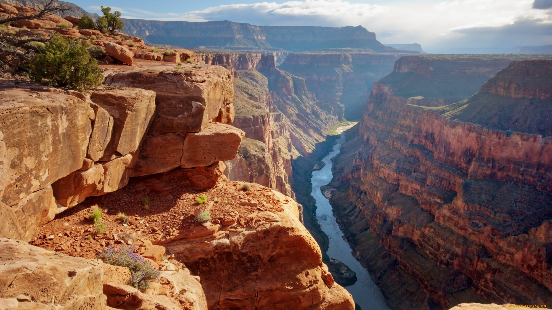 природа, реки, озера, river, grand, canyon, united, states