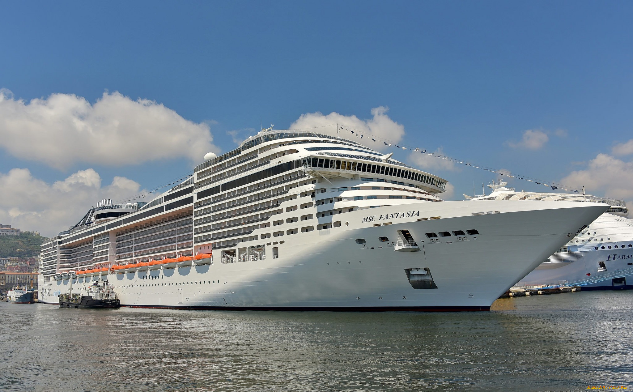 msc, fantasia, корабли, лайнеры, лайнер, круиз
