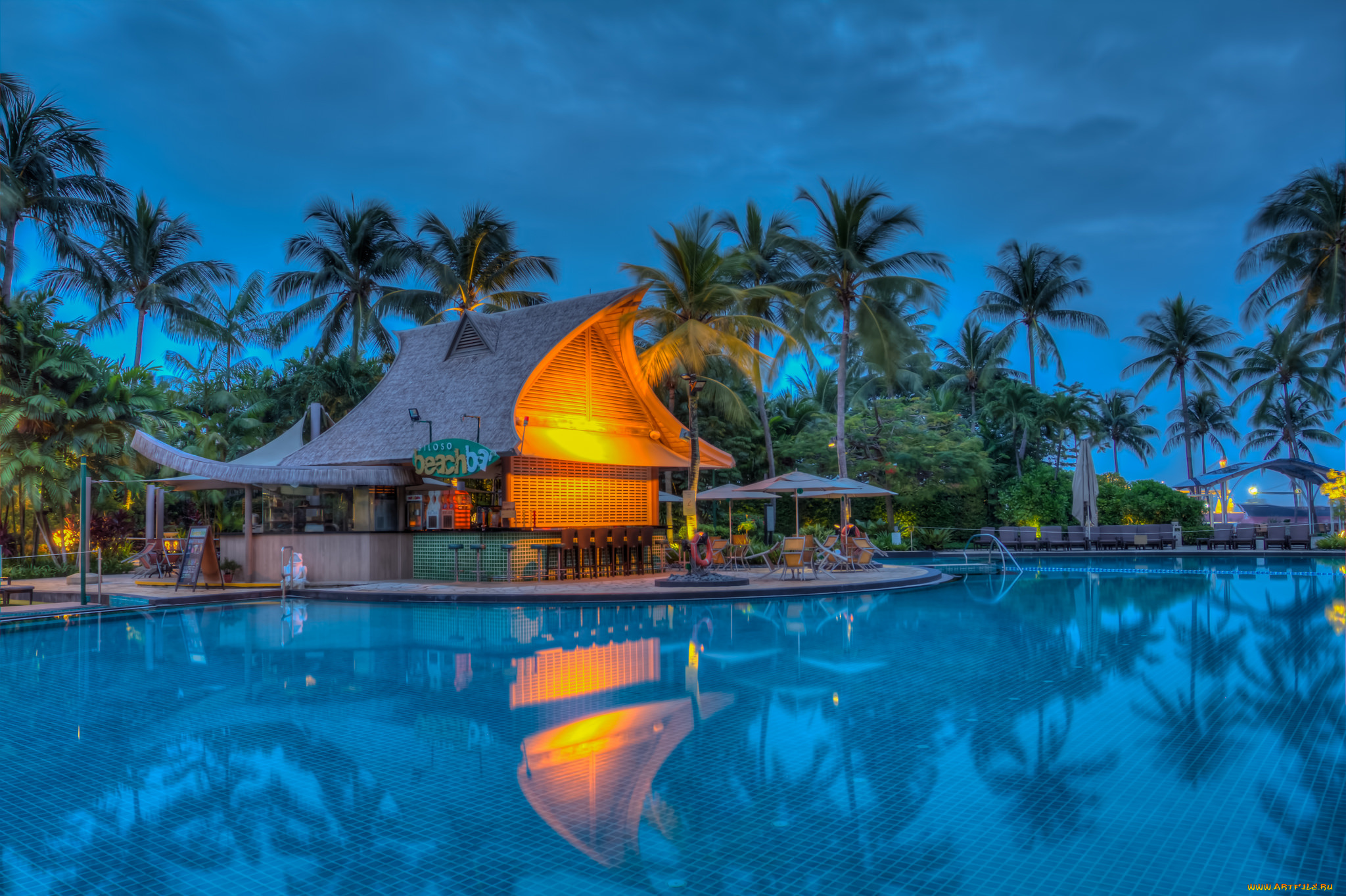 природа, тропики, курорт