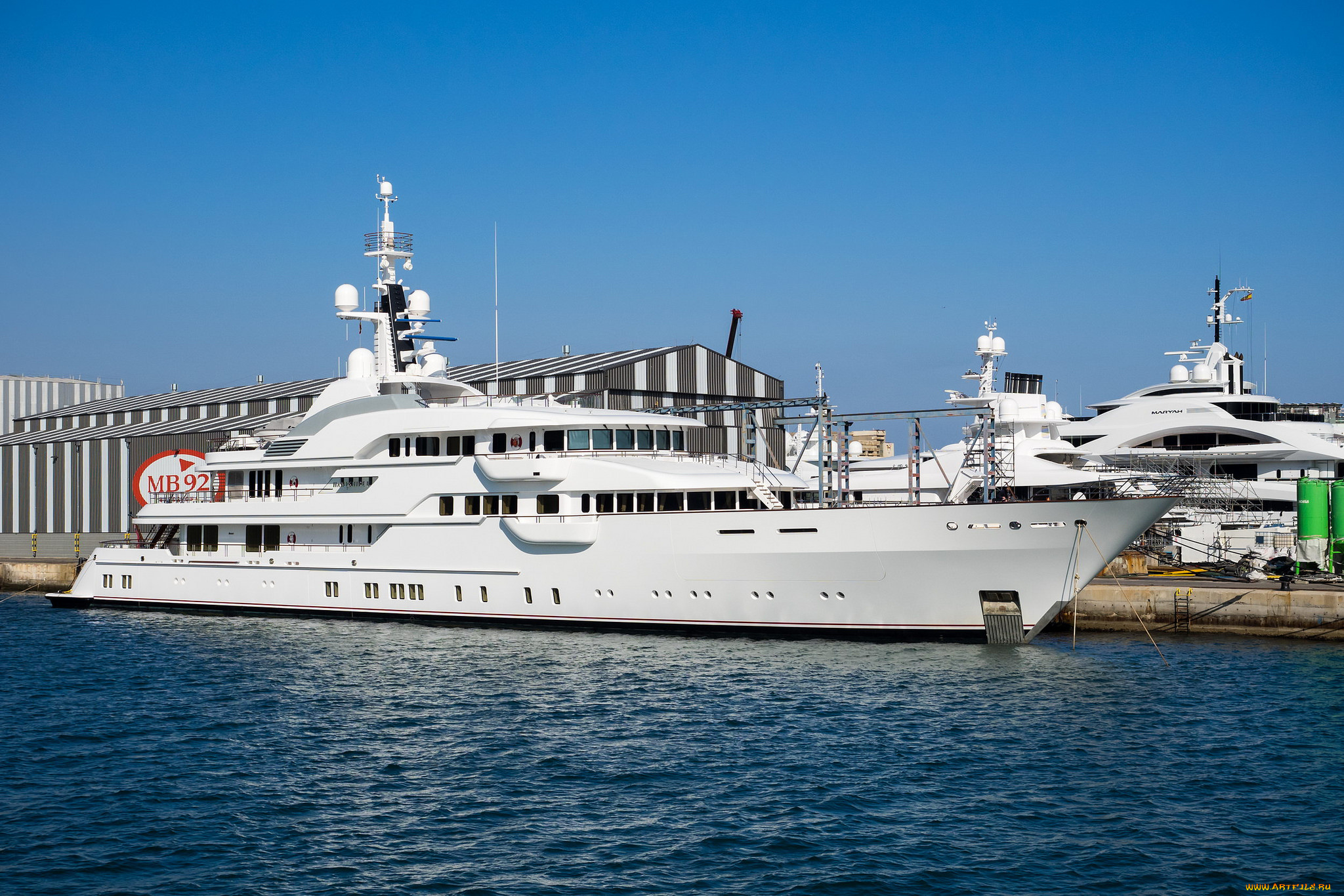 hampshire, 2, корабли, Яхты, суперяхта